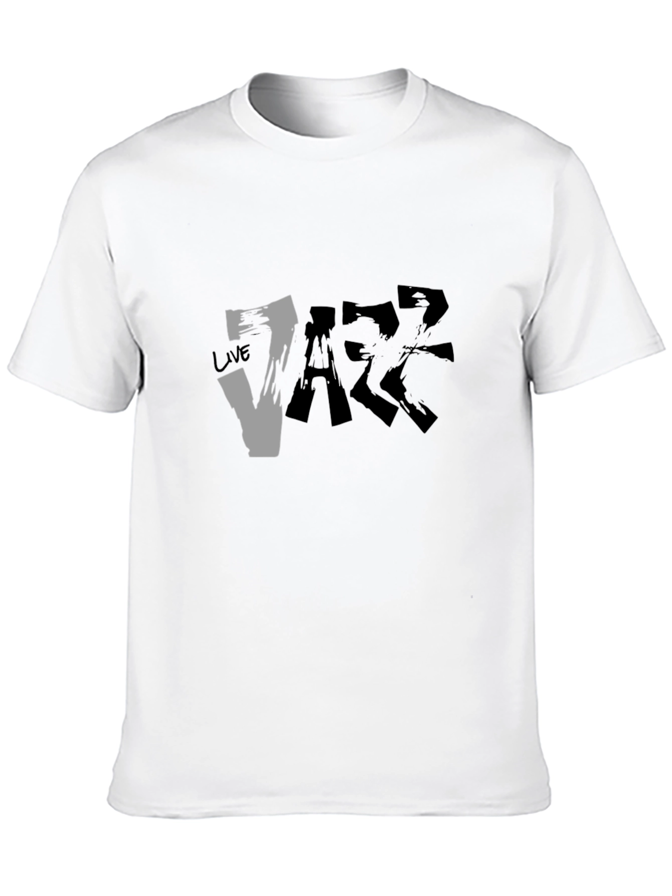 Live Jazz Graphic Black T-Shirt