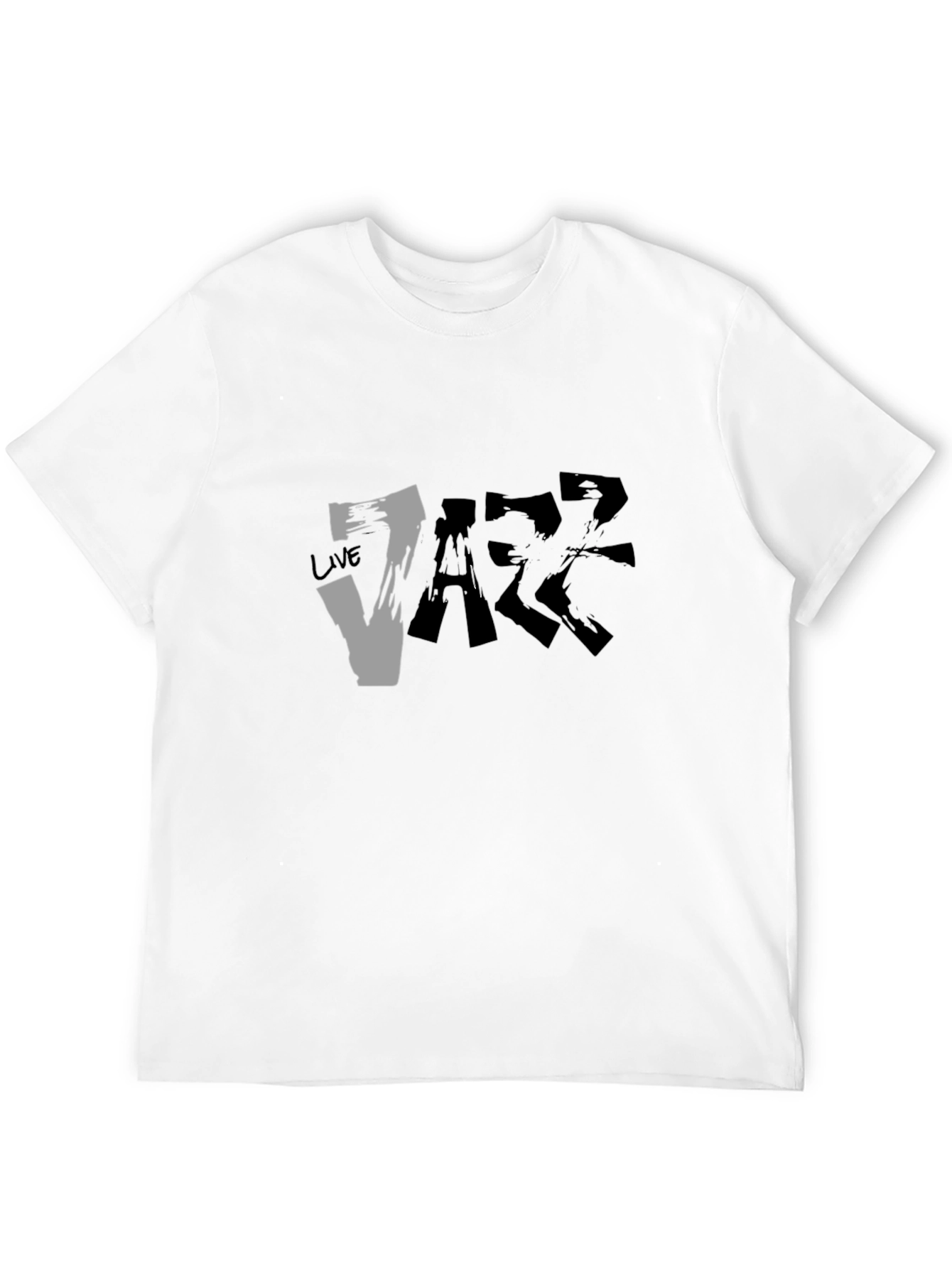 Live Jazz Graphic Black T-Shirt
