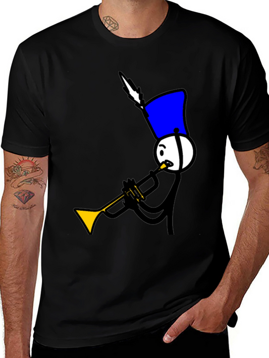 Marching Band Stick Figure T-Shirt