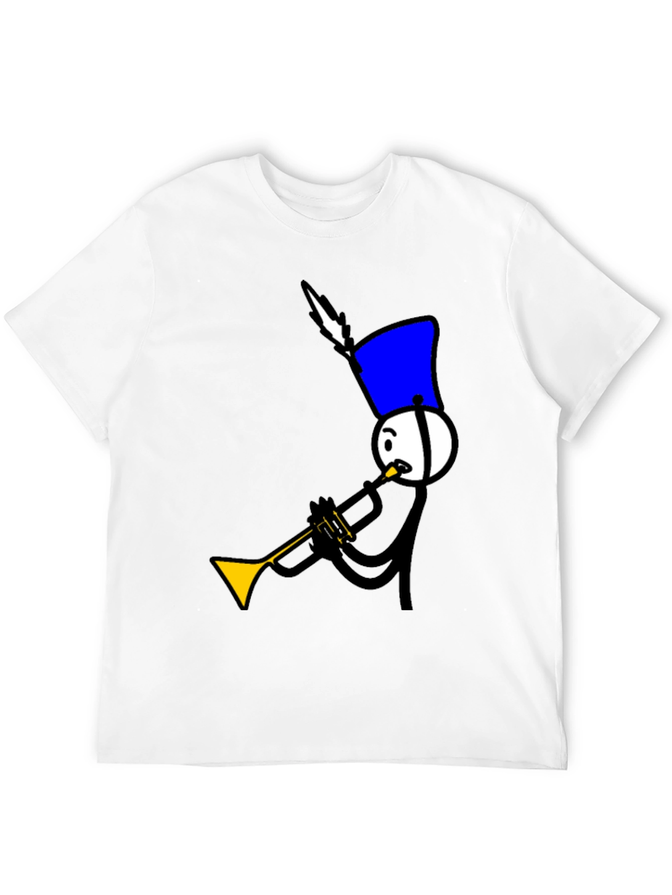 Marching Band Stick Figure T-Shirt