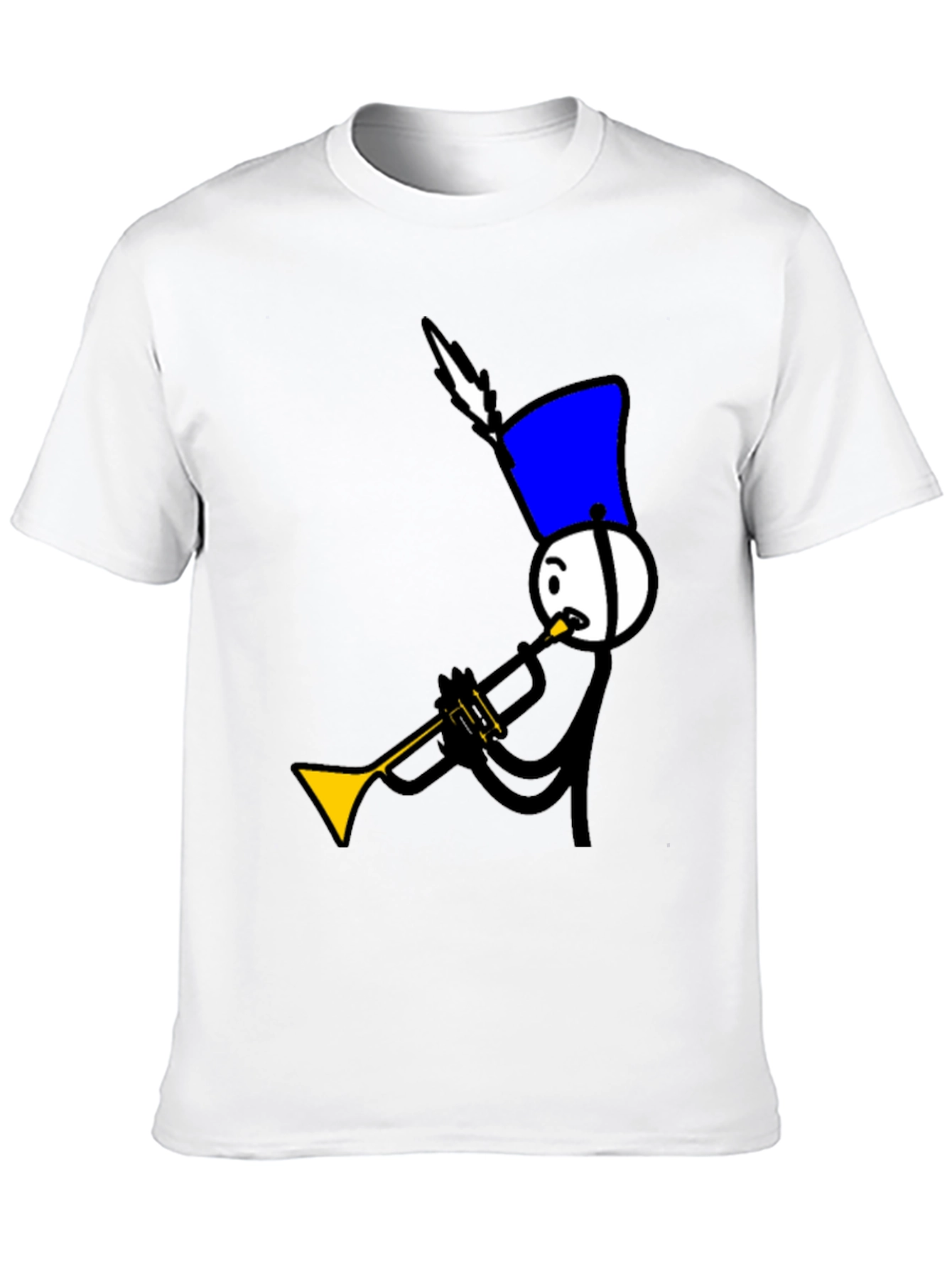 Marching Band Stick Figure T-Shirt