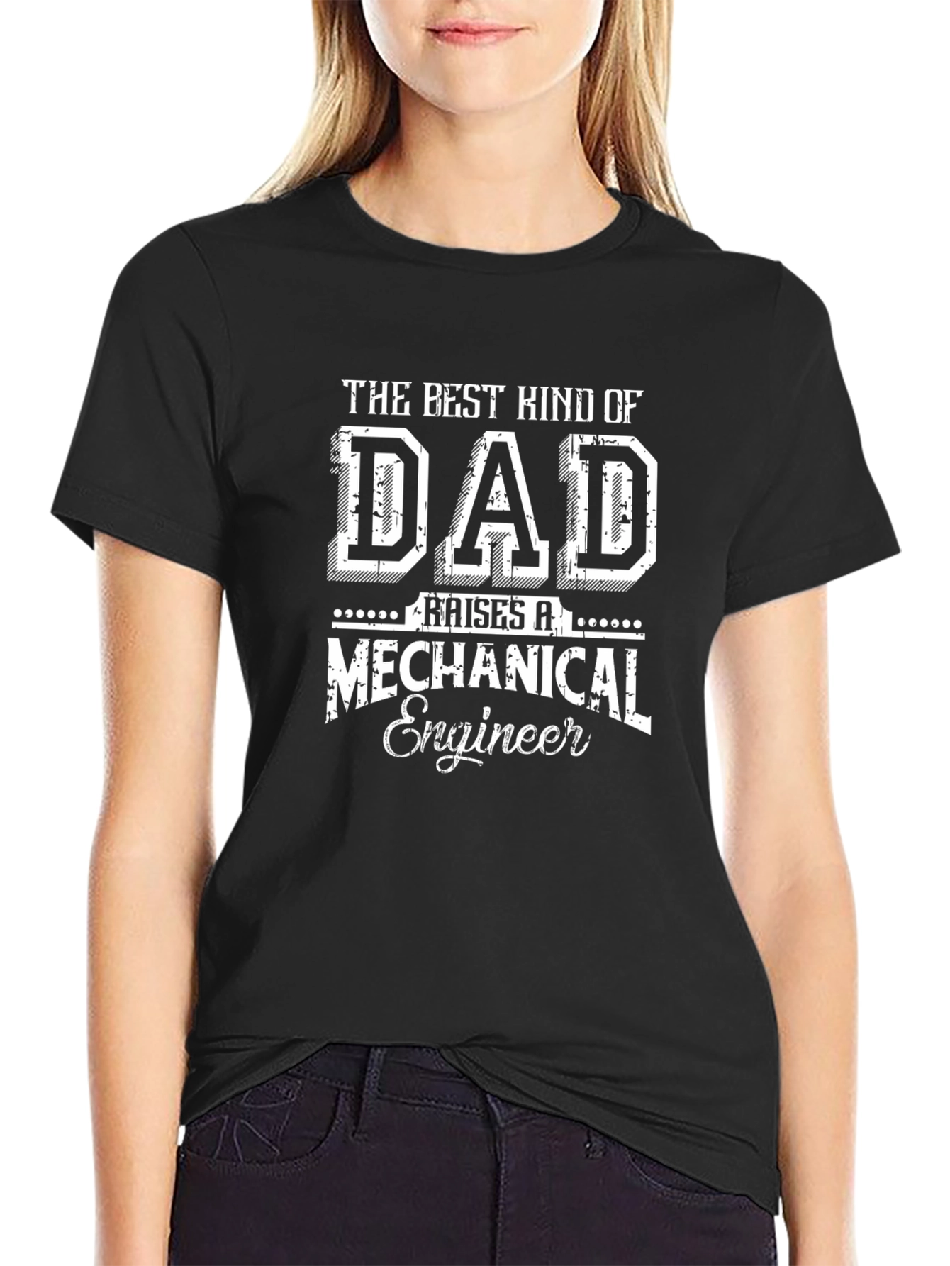 Dad Mechanical Engineer Graphic Tee
