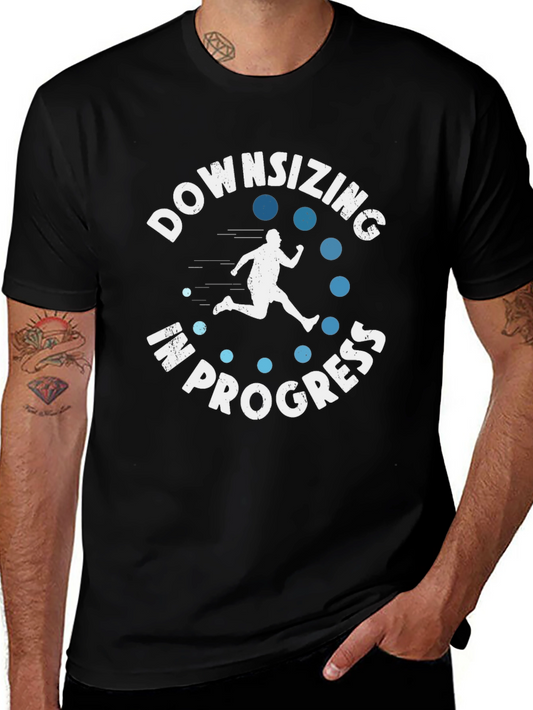 Downsizing In Progress Graphic Tee