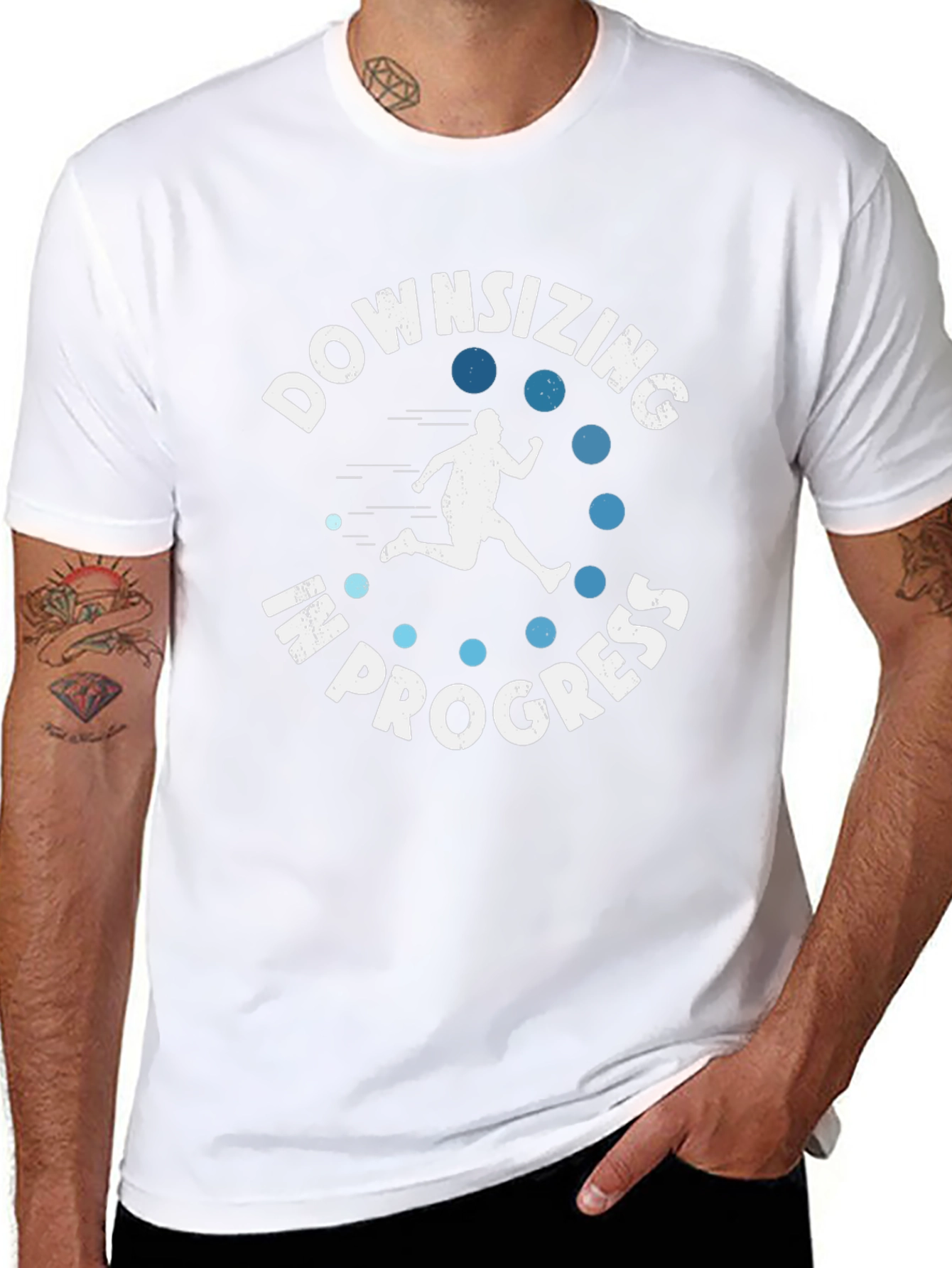 Downsizing In Progress Graphic Tee