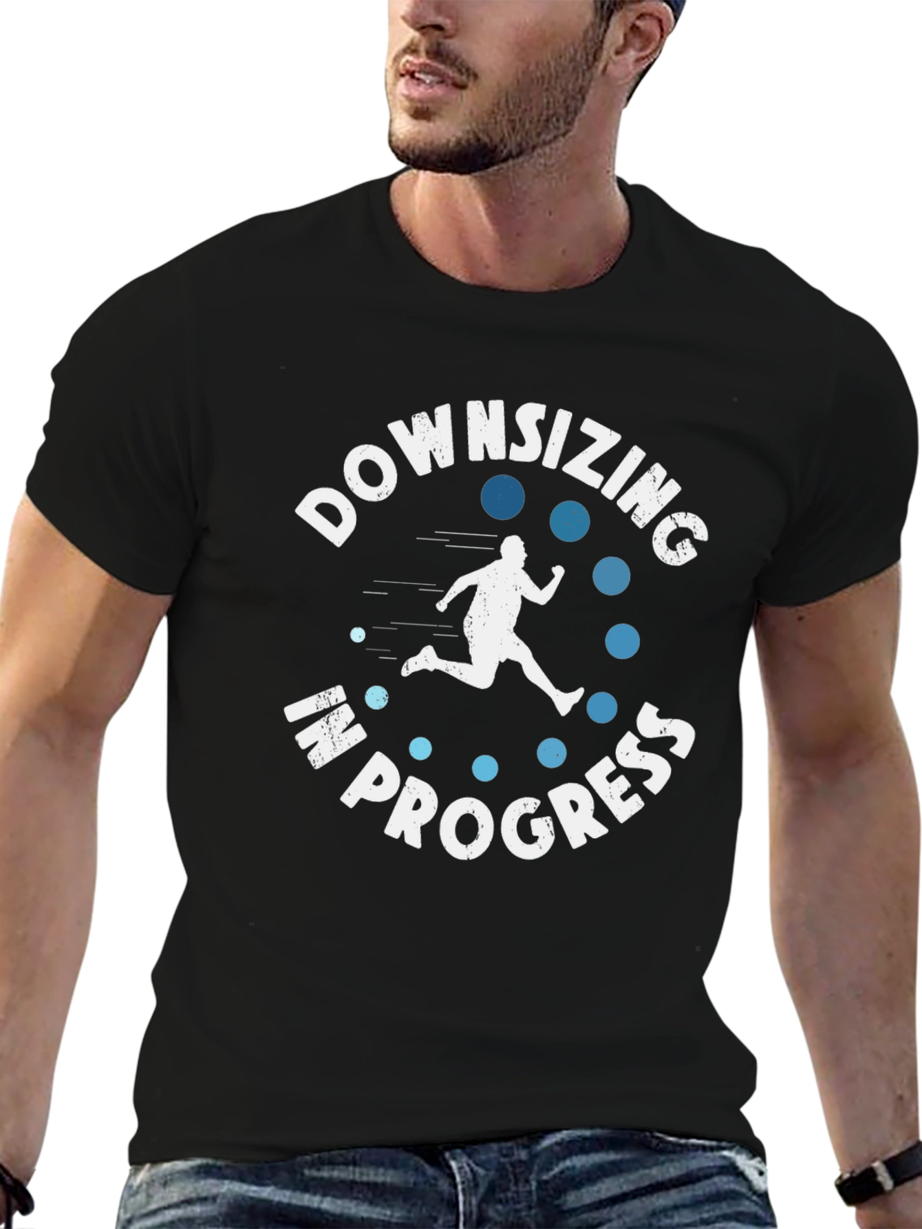 Downsizing In Progress Graphic Tee