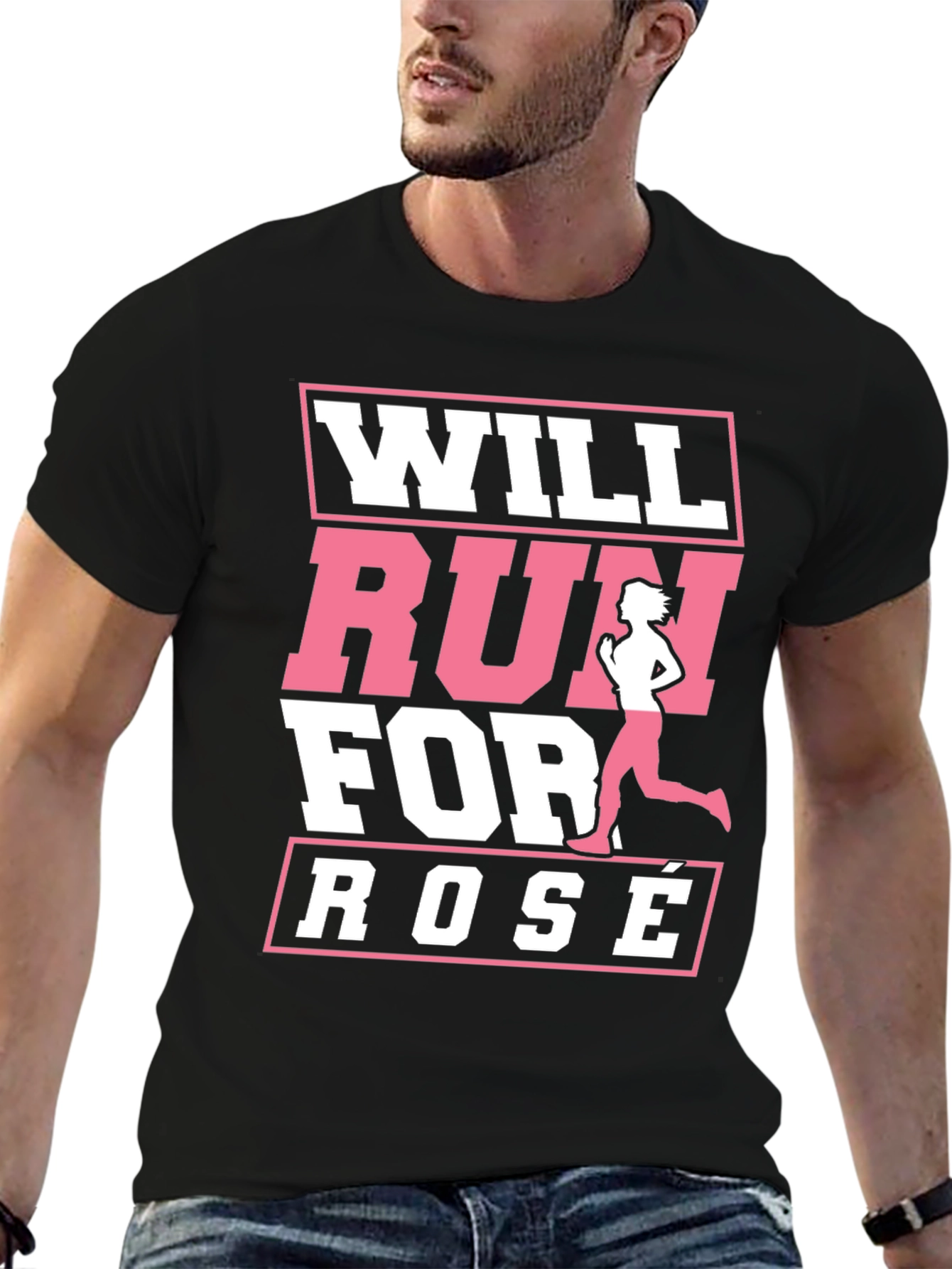 Will Run for Rosé T-Shirt