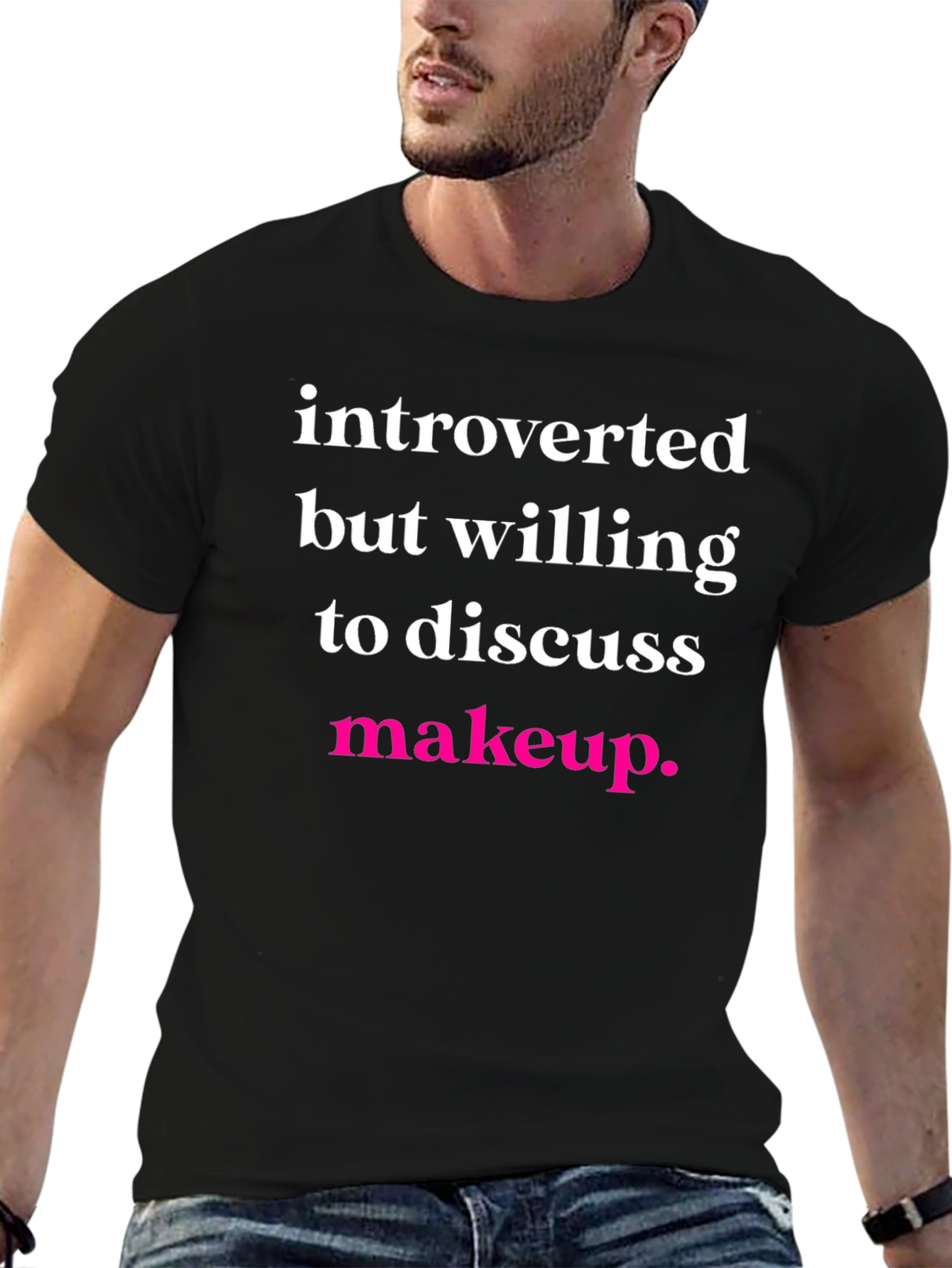 Introverted Makeup T-Shirt