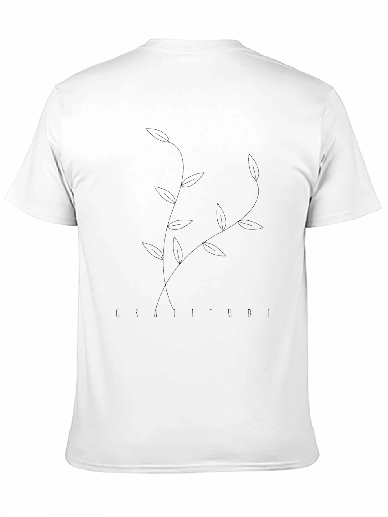 Classic Black Crew Neck Tee