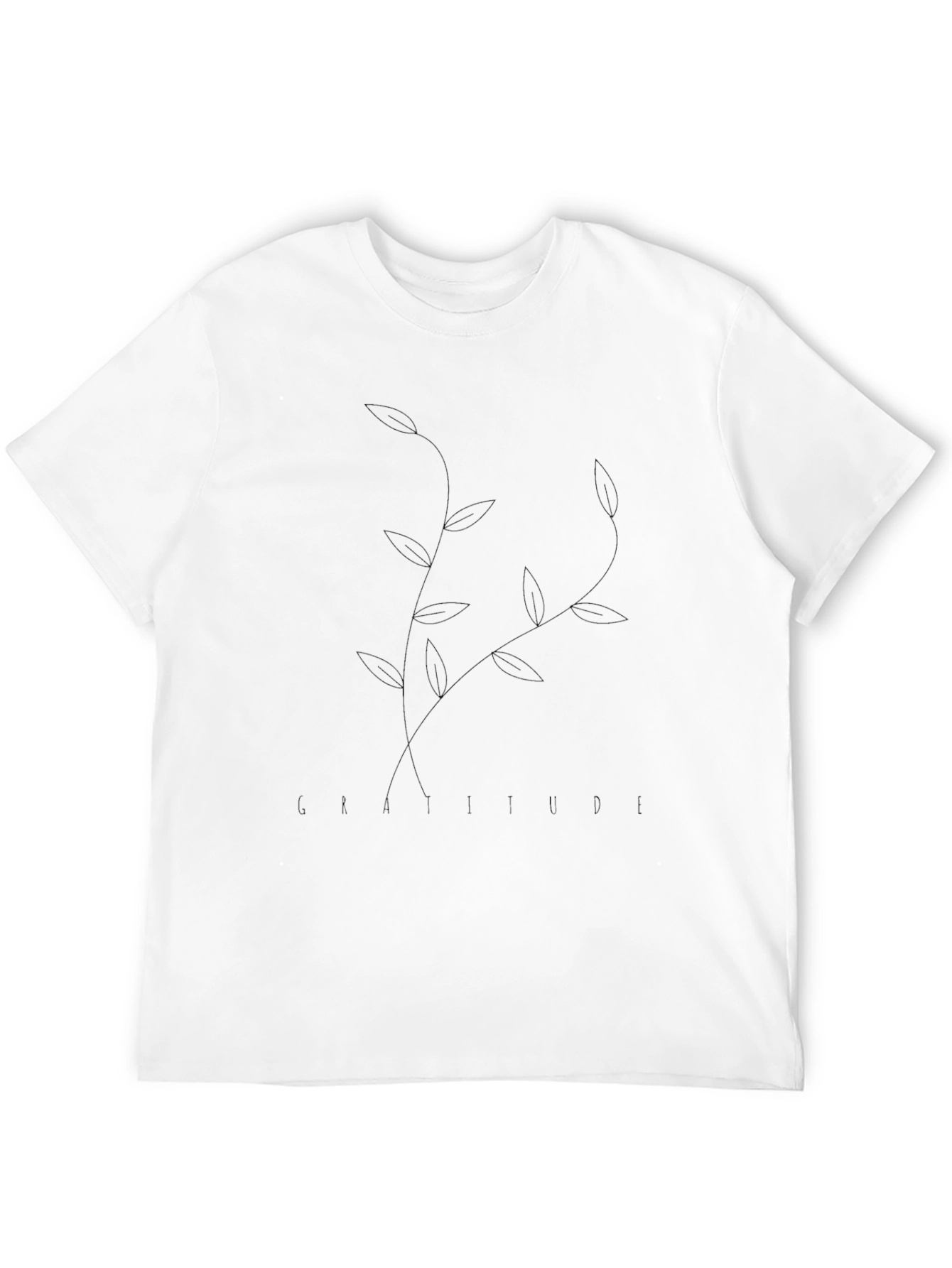 Classic Black Crew Neck Tee