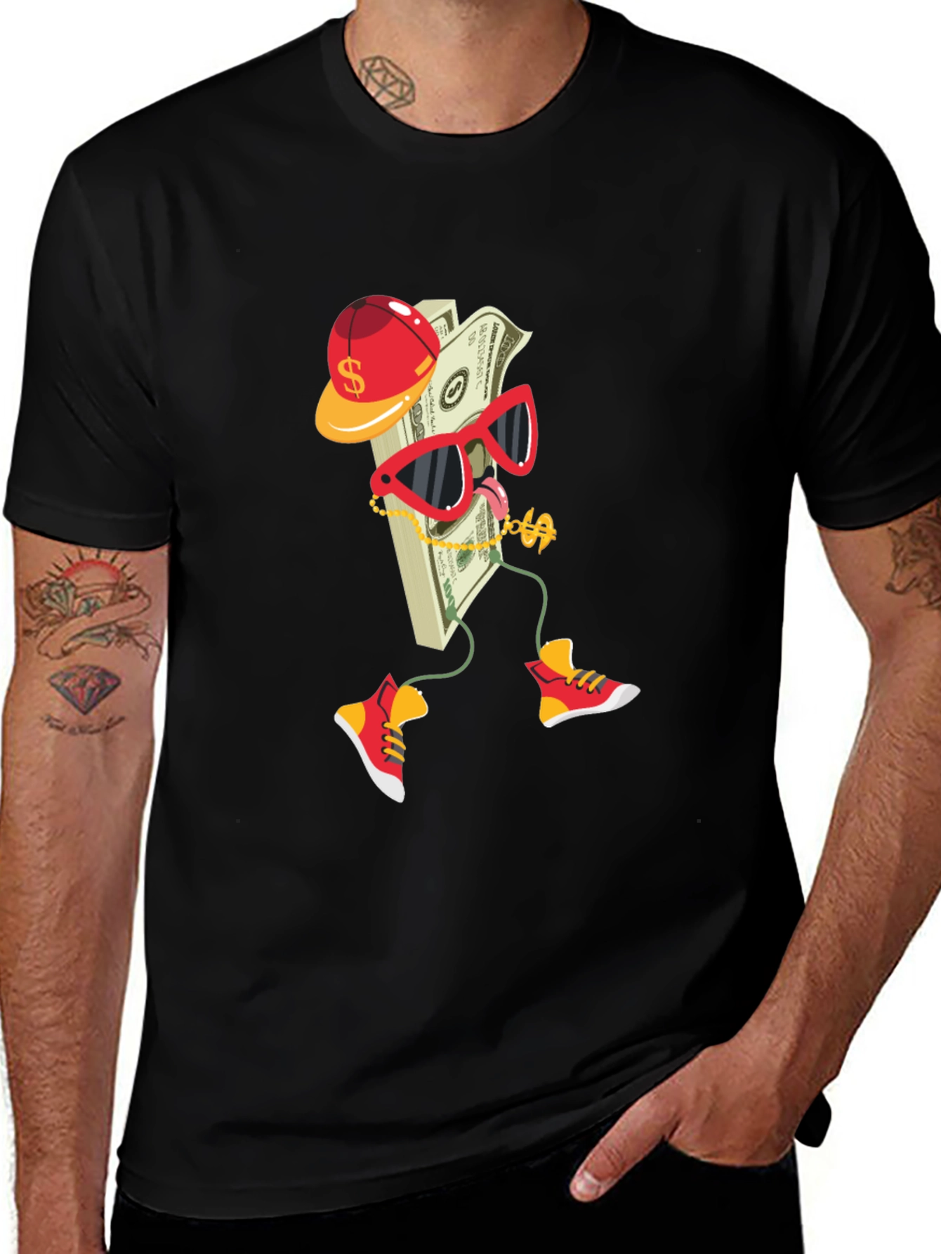 Money Man Graphic T-Shirt