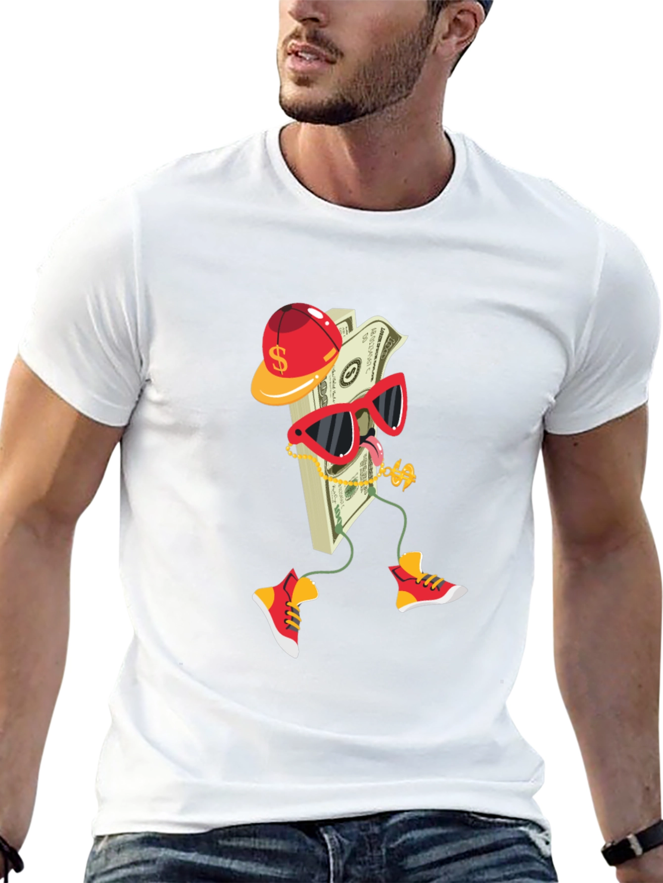 Money Man Graphic T-Shirt