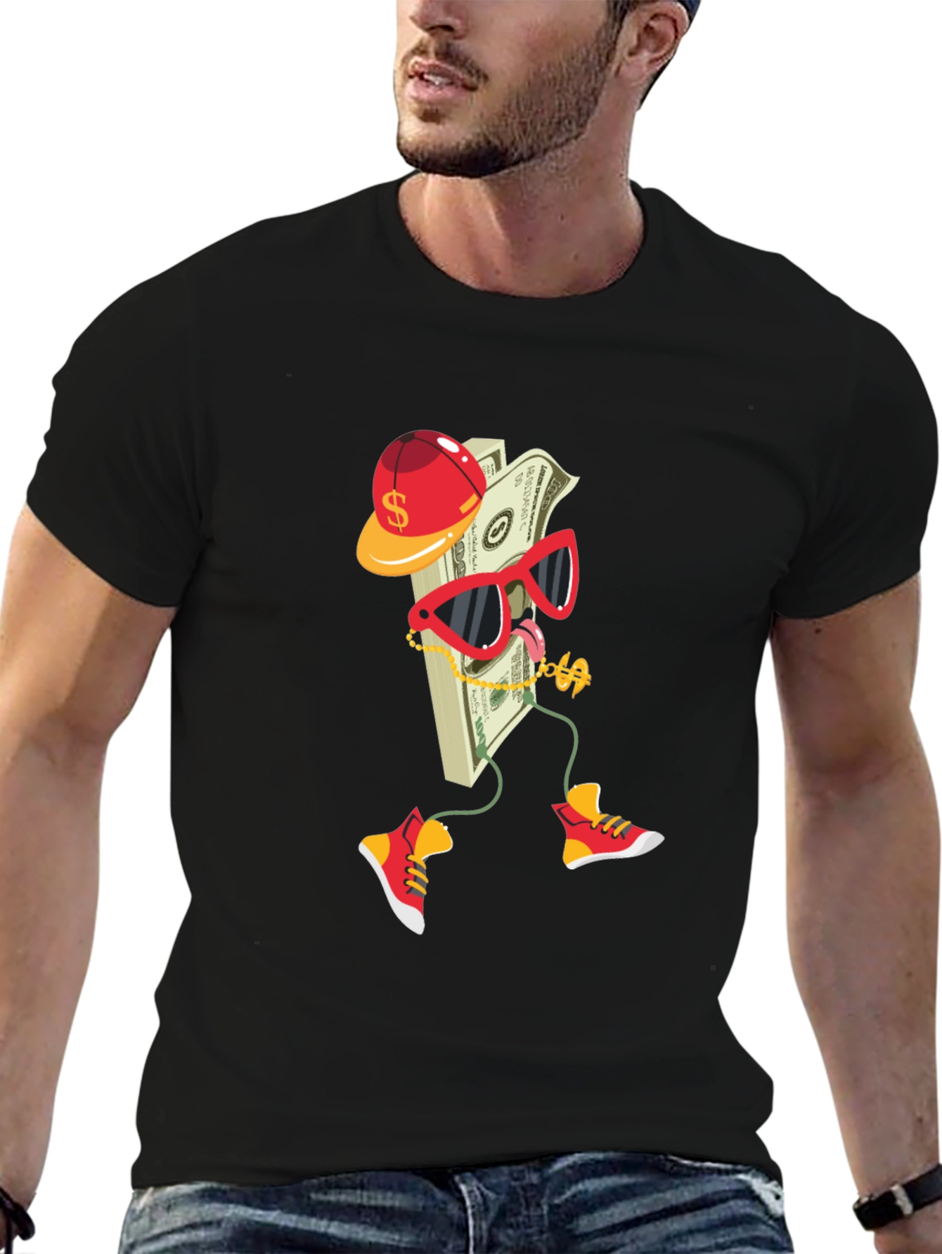 Money Man Graphic T-Shirt