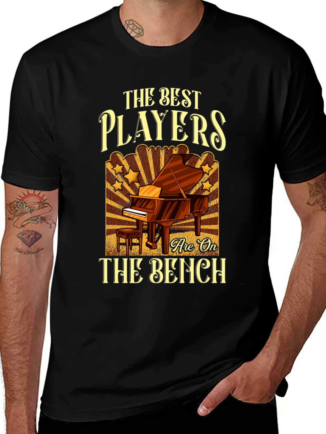 Piano Player T-Shirt - The Best Players