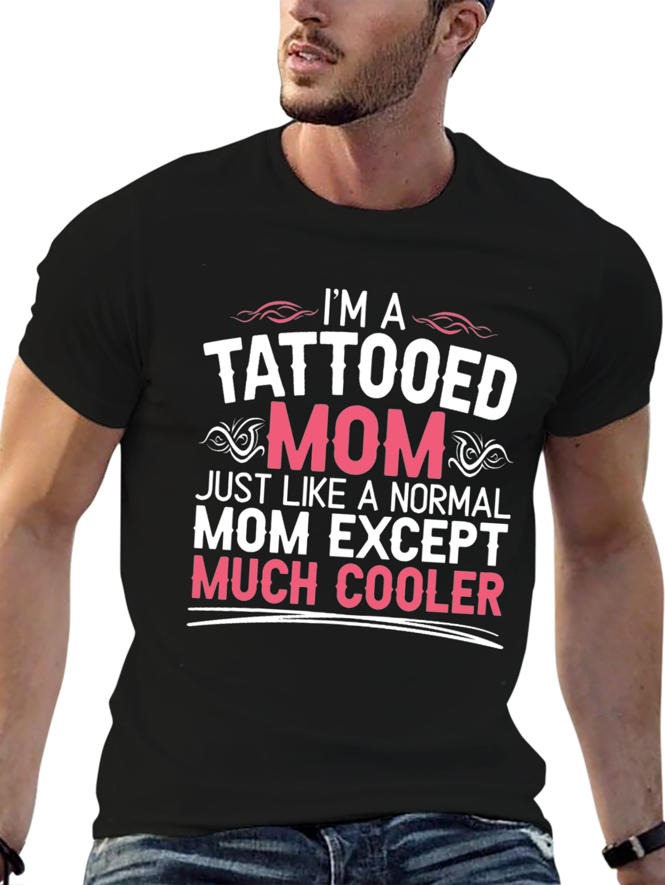 Tattooed Mom Graphic Tee - Cool Mothers Day Gift