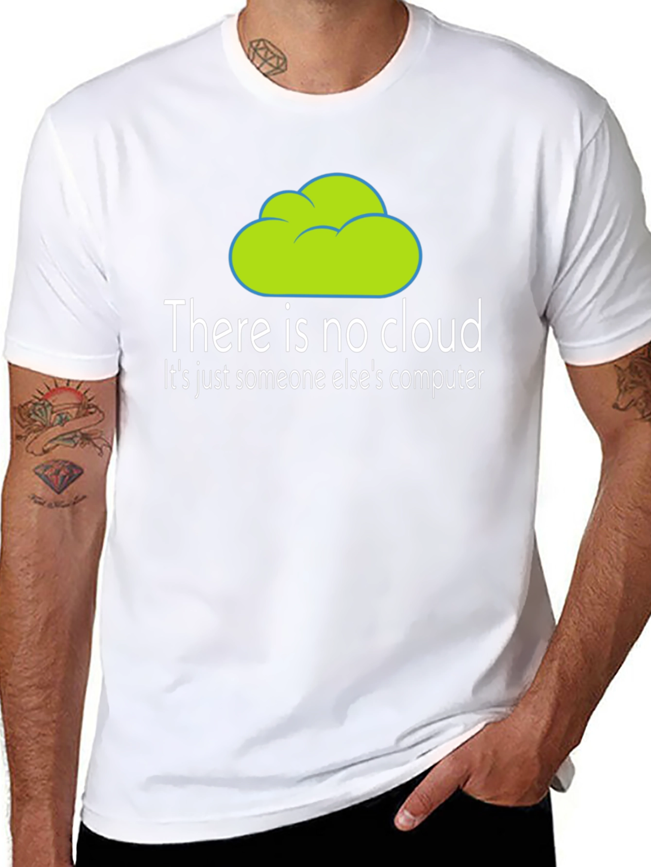 Humorous There is no cloud T-Shirt