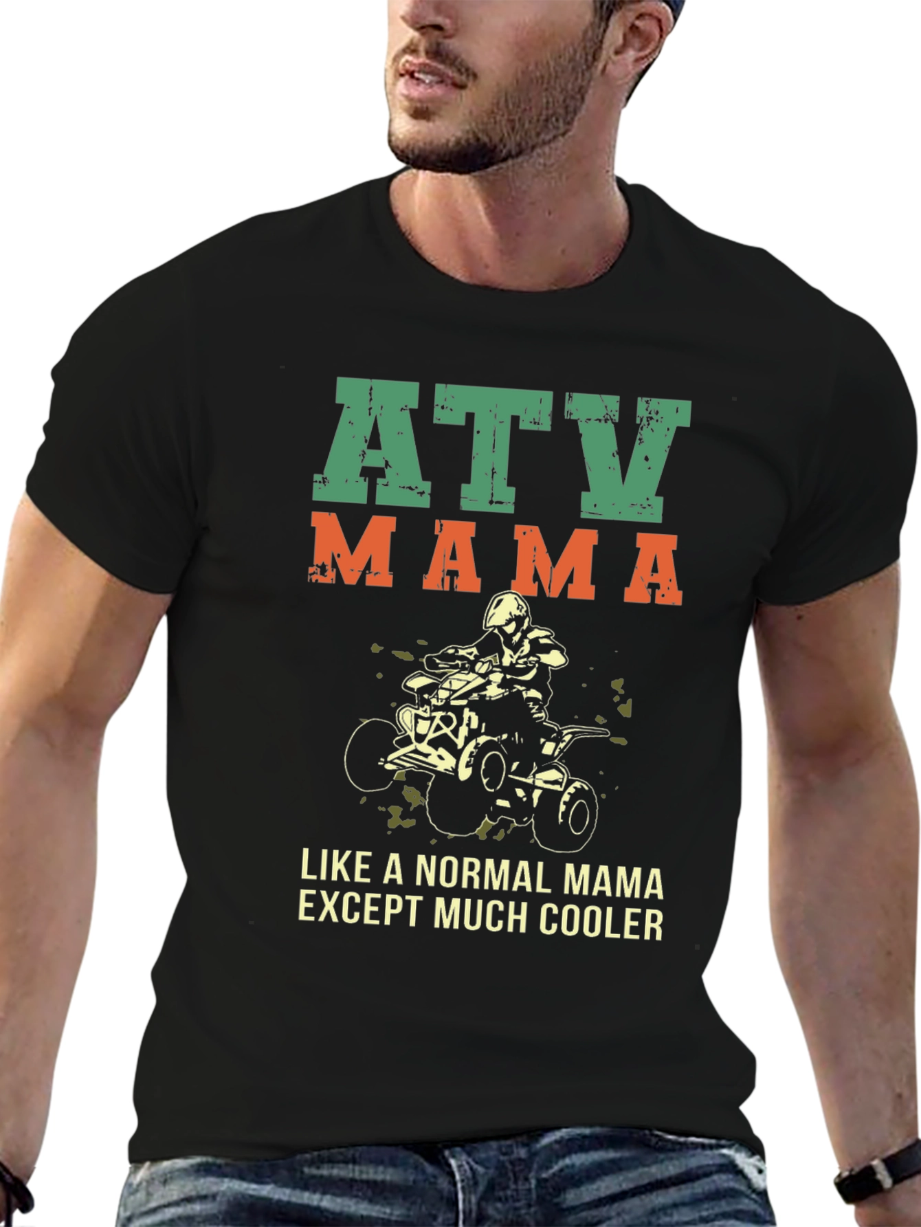 ATV Mama Graphic Tee - Cool Mom T-Shirt