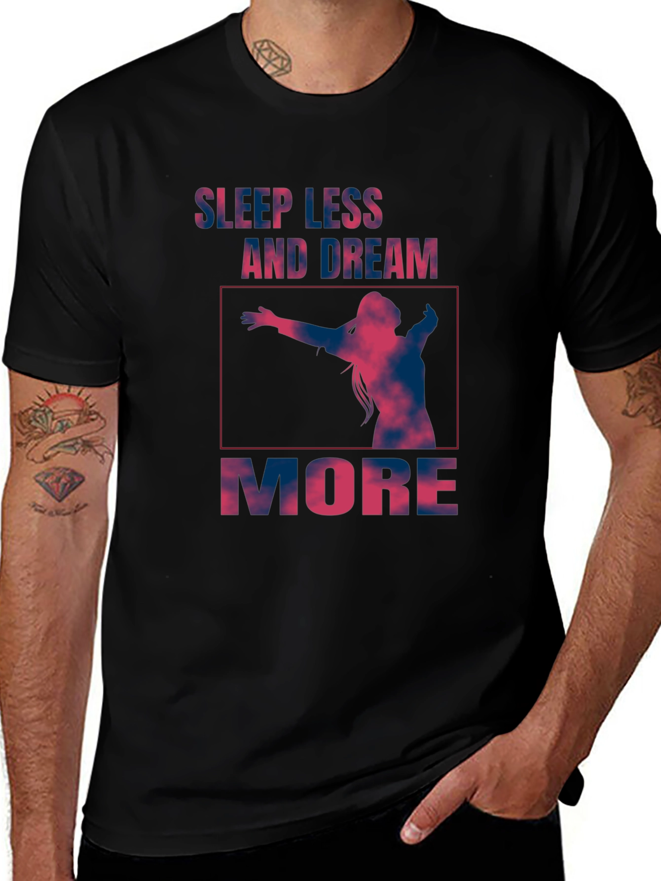 Sleep Less Dream More Graphic Tee