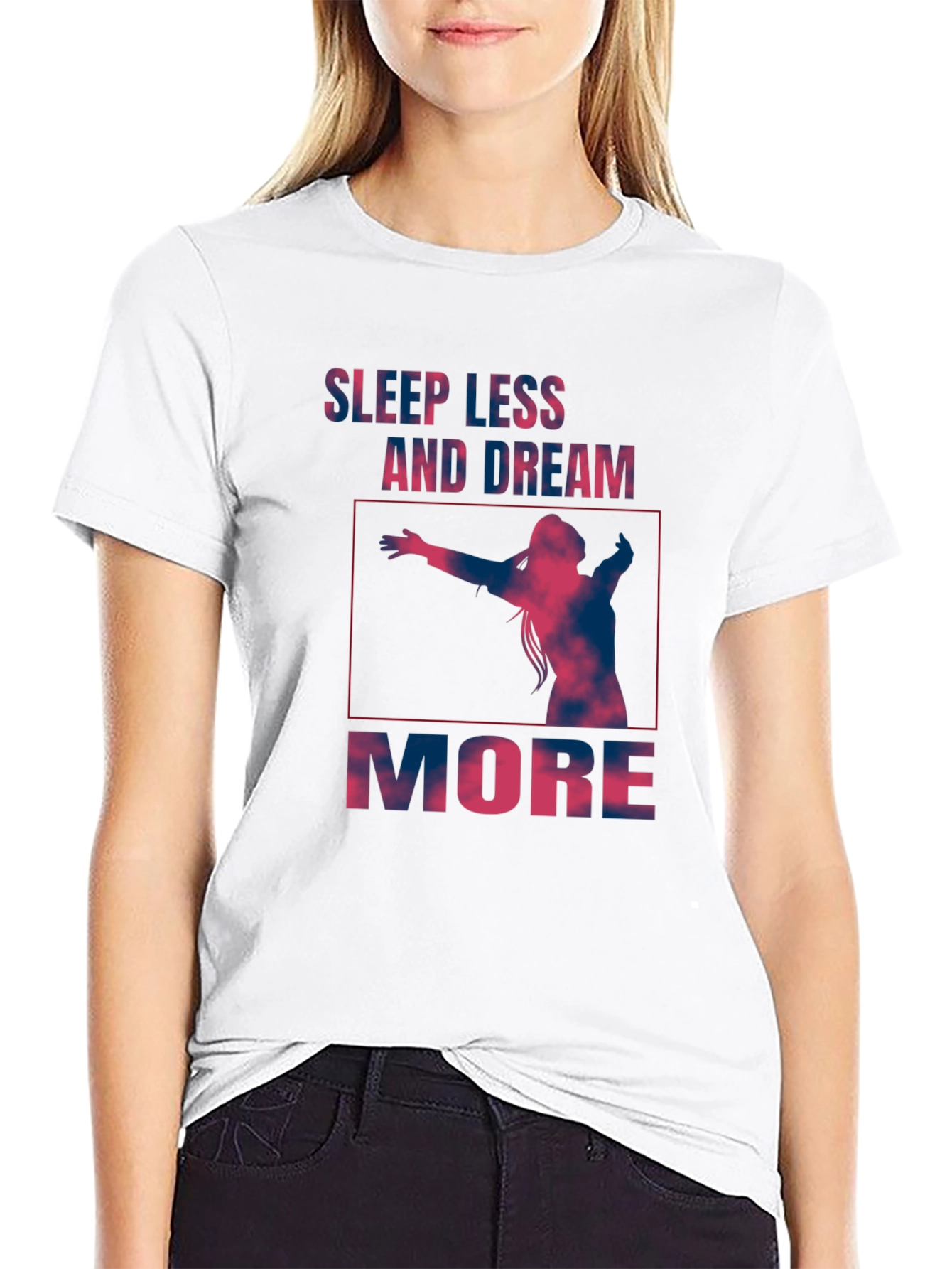Sleep Less Dream More Graphic Tee