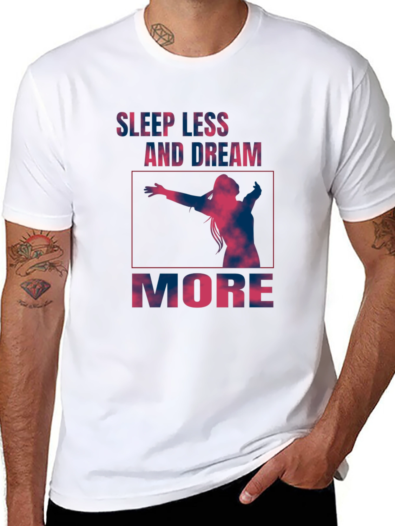 Sleep Less Dream More Graphic Tee