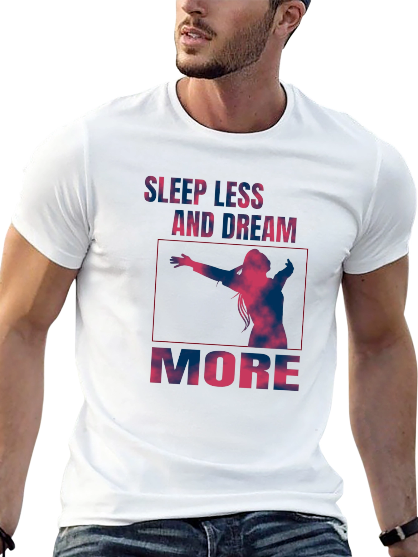 Sleep Less Dream More Graphic Tee