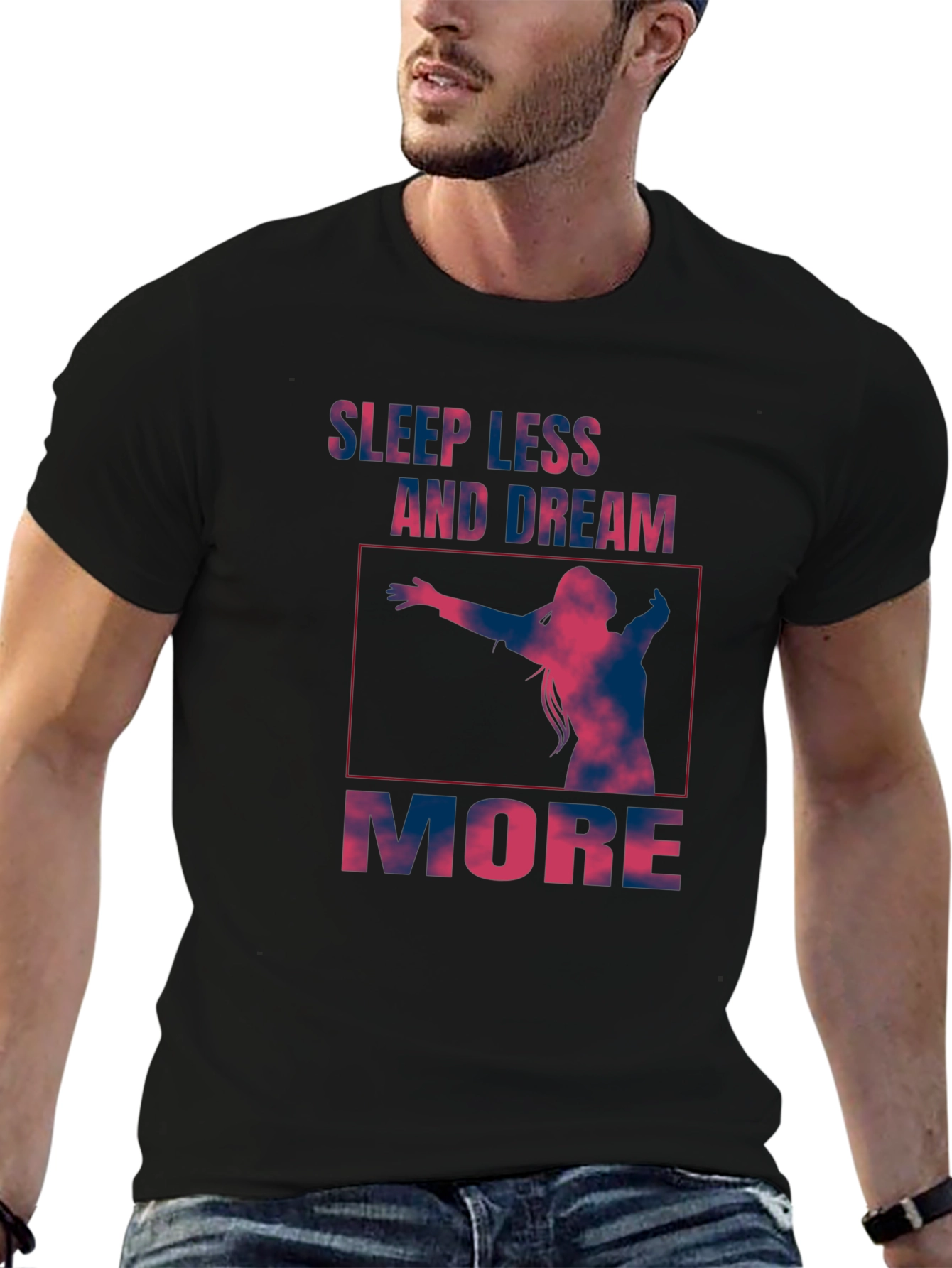 Sleep Less Dream More Graphic Tee