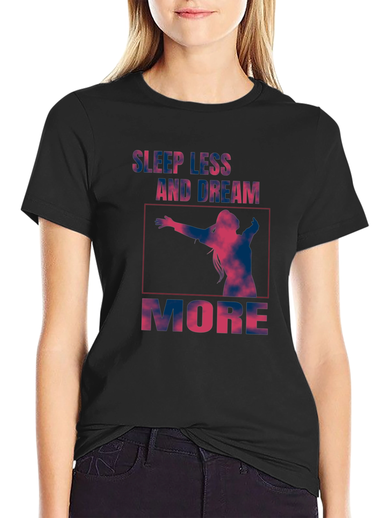Sleep Less Dream More Graphic Tee
