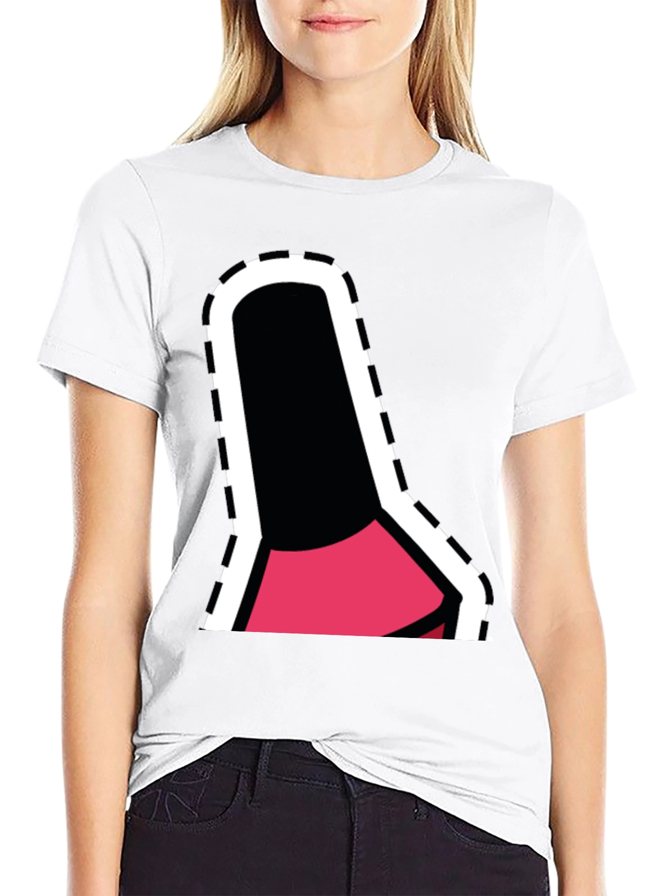 Cartoon Style Graphic Tee