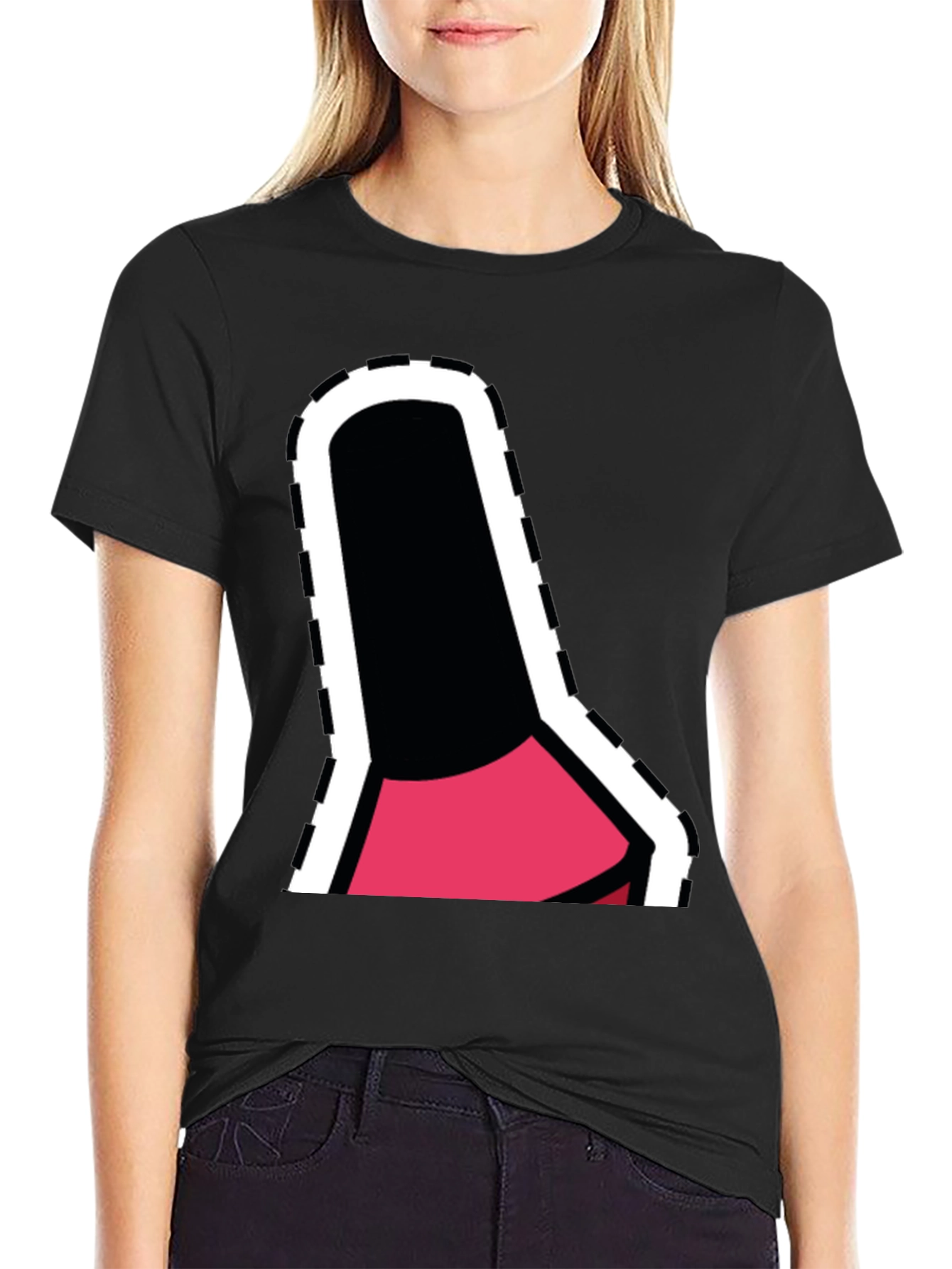 Cartoon Style Graphic Tee