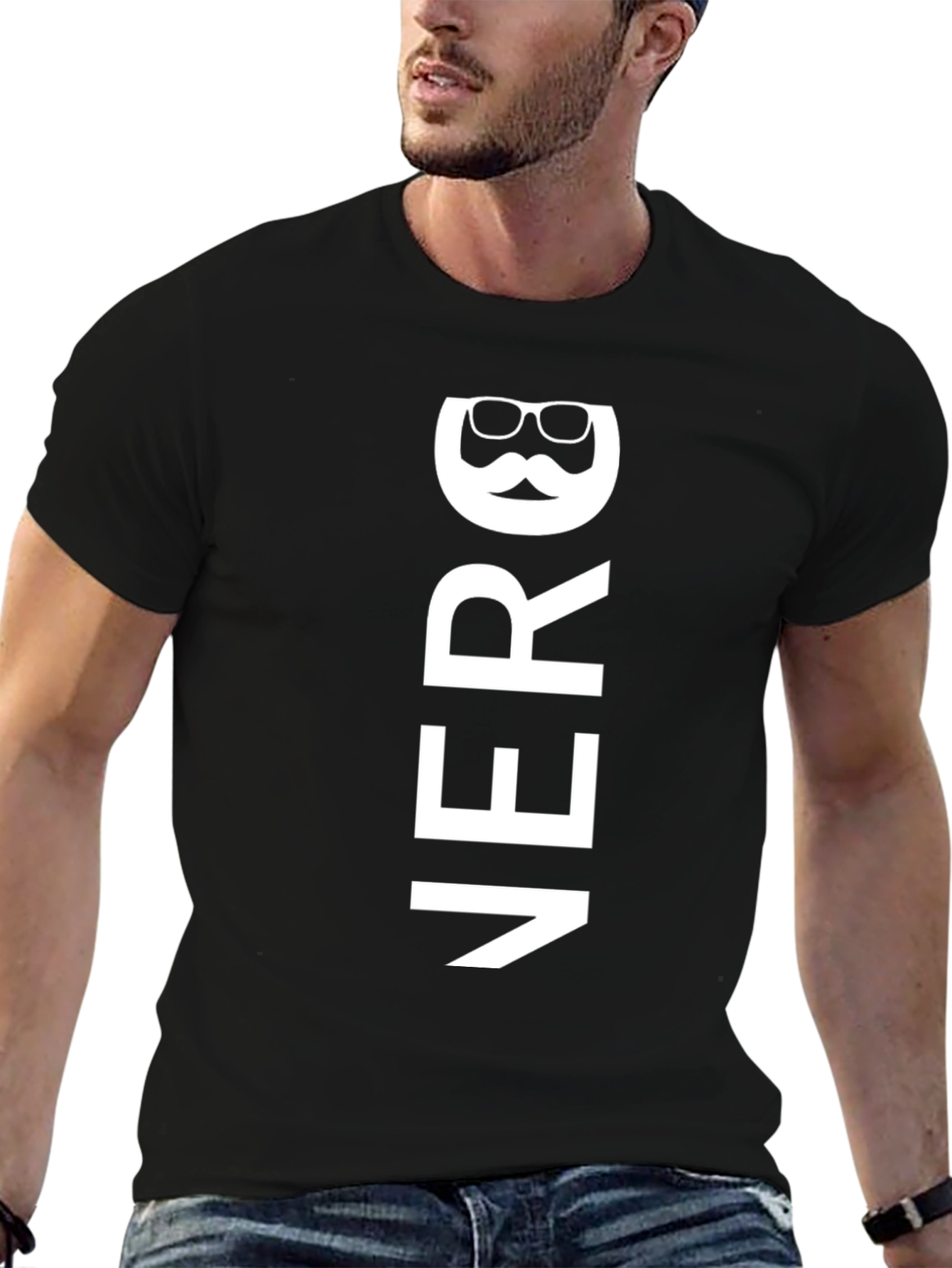 Nerd Graphic Tee - Stylish Mens T-Shirt