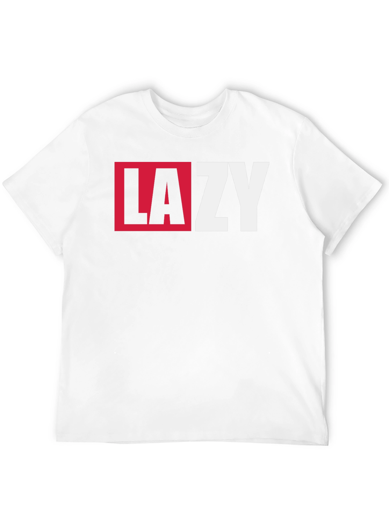 LAZY Graphic T-Shirt - Cool Casual Tee