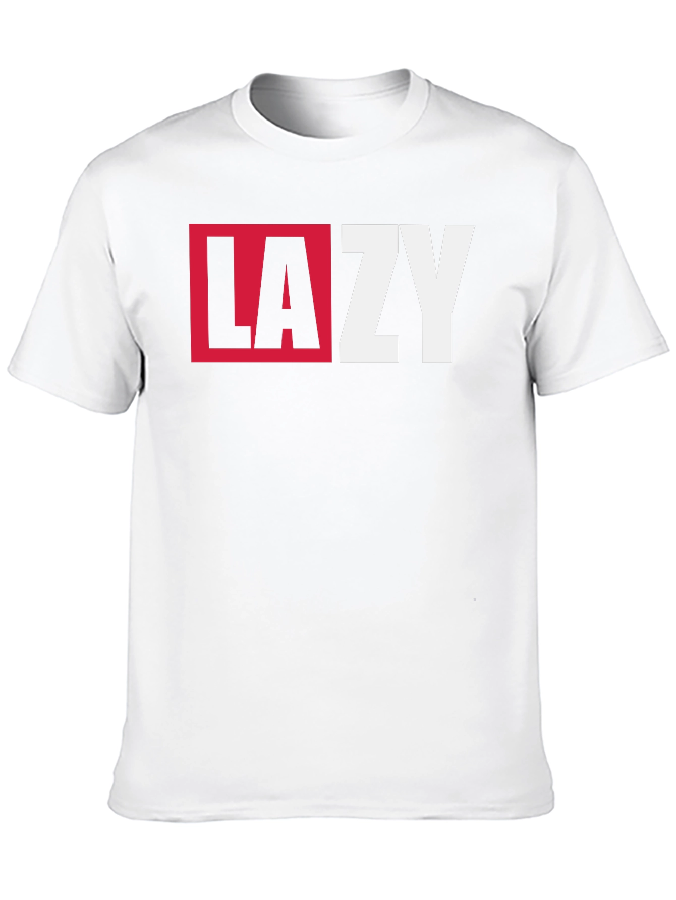 LAZY Graphic T-Shirt - Cool Casual Tee