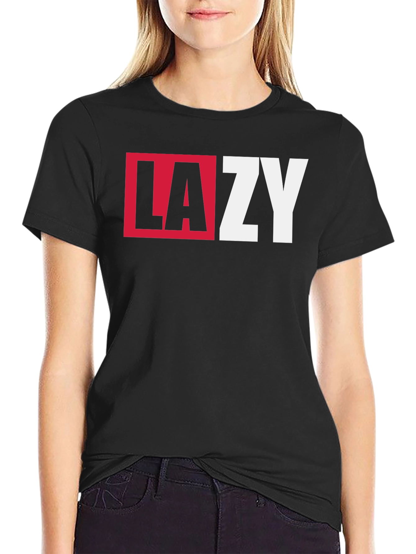 LAZY Graphic T-Shirt - Cool Casual Tee