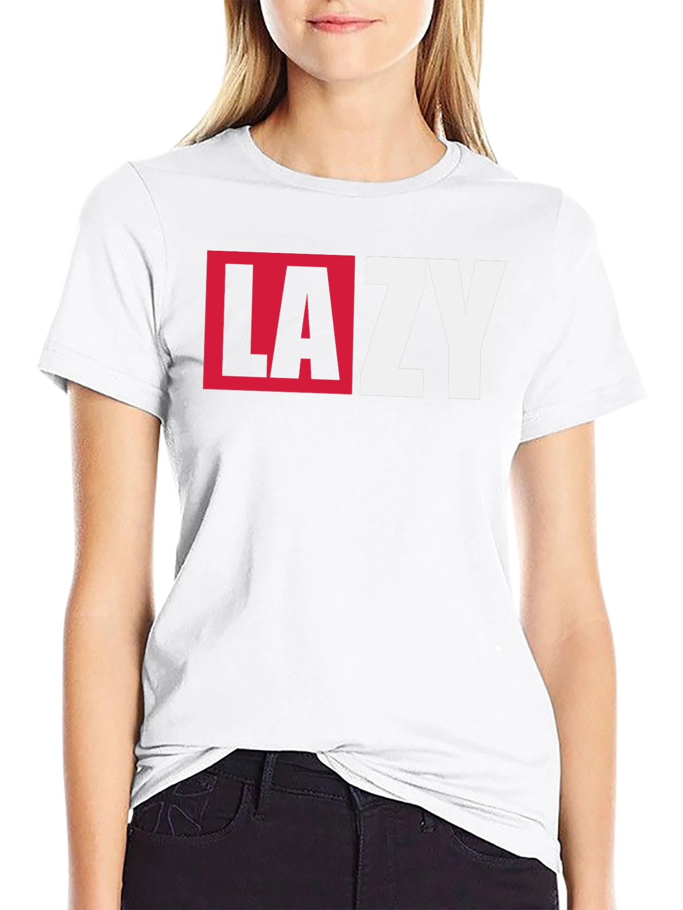 LAZY Graphic T-Shirt - Cool Casual Tee