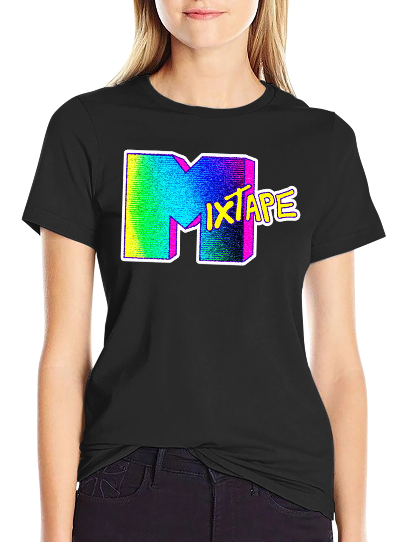 MTV Mixtape T-Shirt Retro Style Graphic Tee
