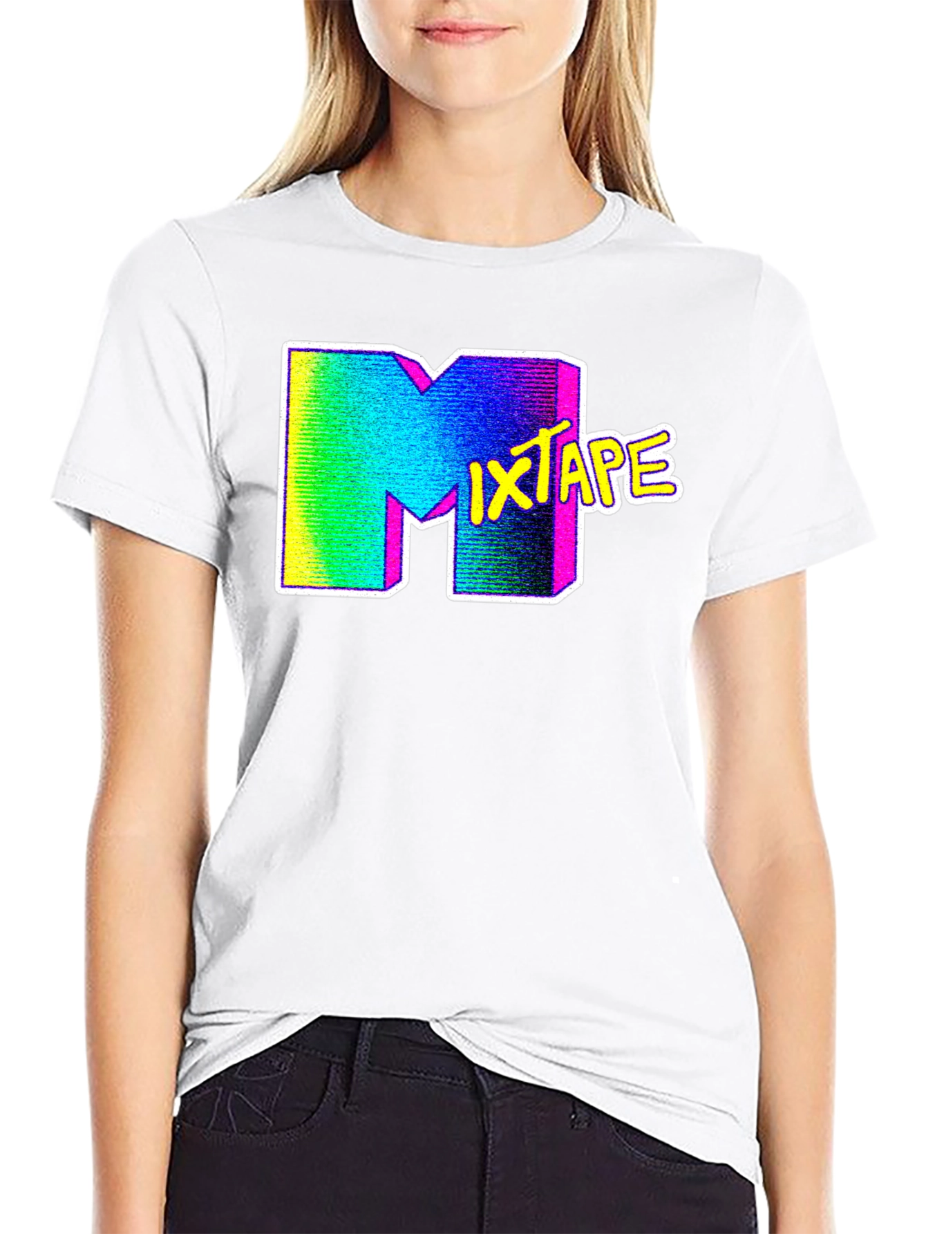 MTV Mixtape T-Shirt Retro Style Graphic Tee
