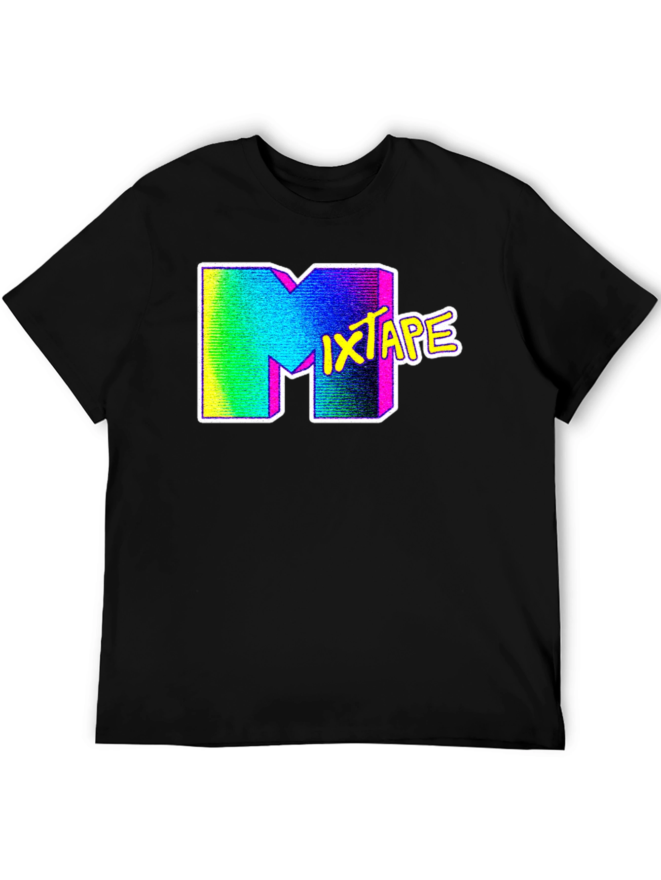 MTV Mixtape T-Shirt Retro Style Graphic Tee