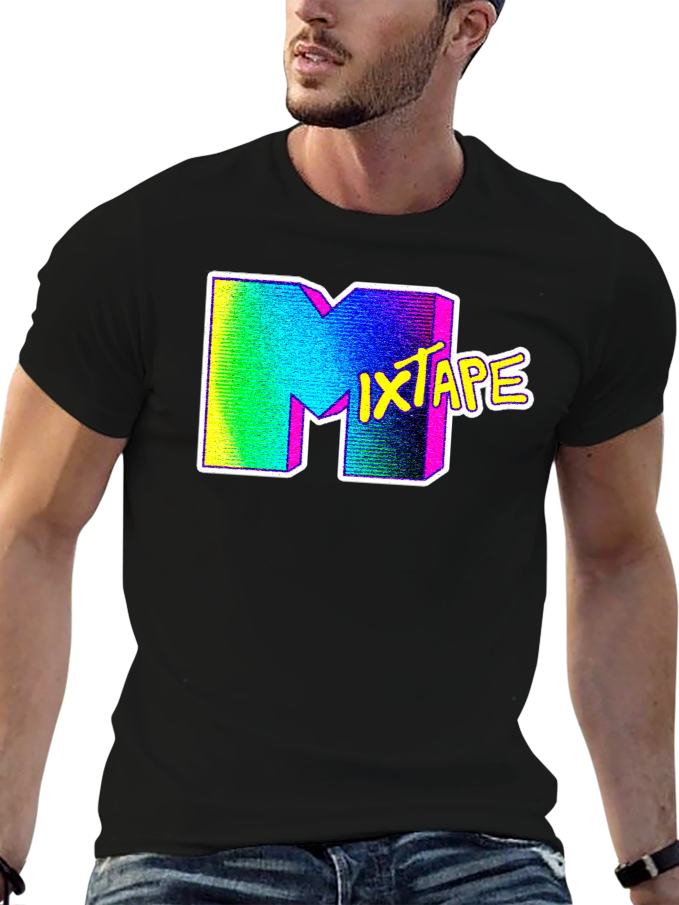 MTV Mixtape T-Shirt Retro Style Graphic Tee