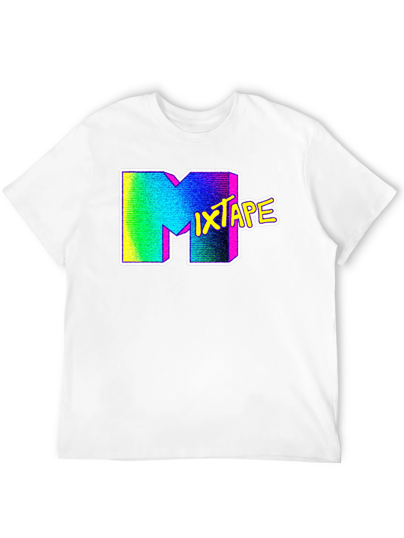 MTV Mixtape T-Shirt Retro Style Graphic Tee