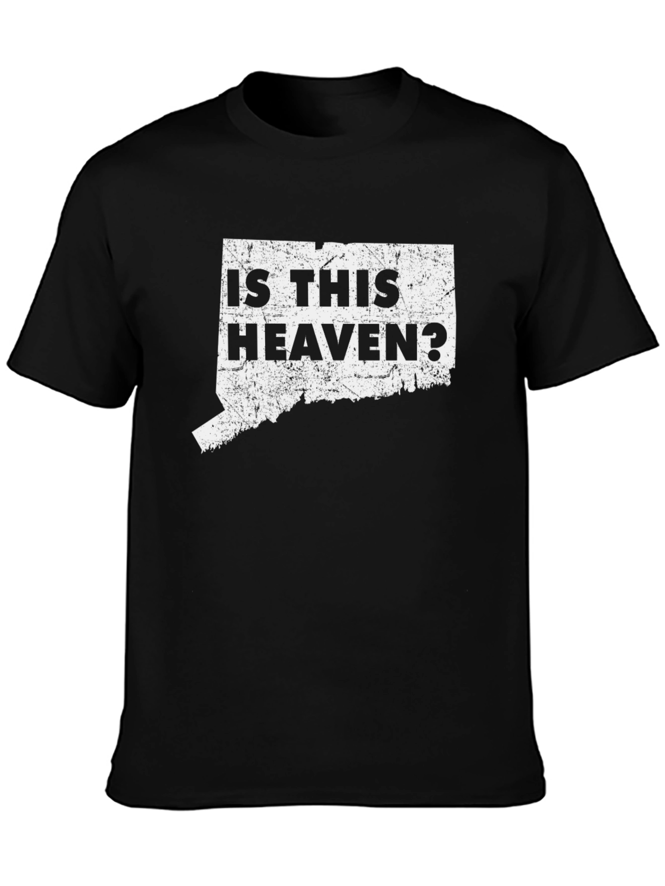 Is This Heaven? State Outline Graphic T-Shirt