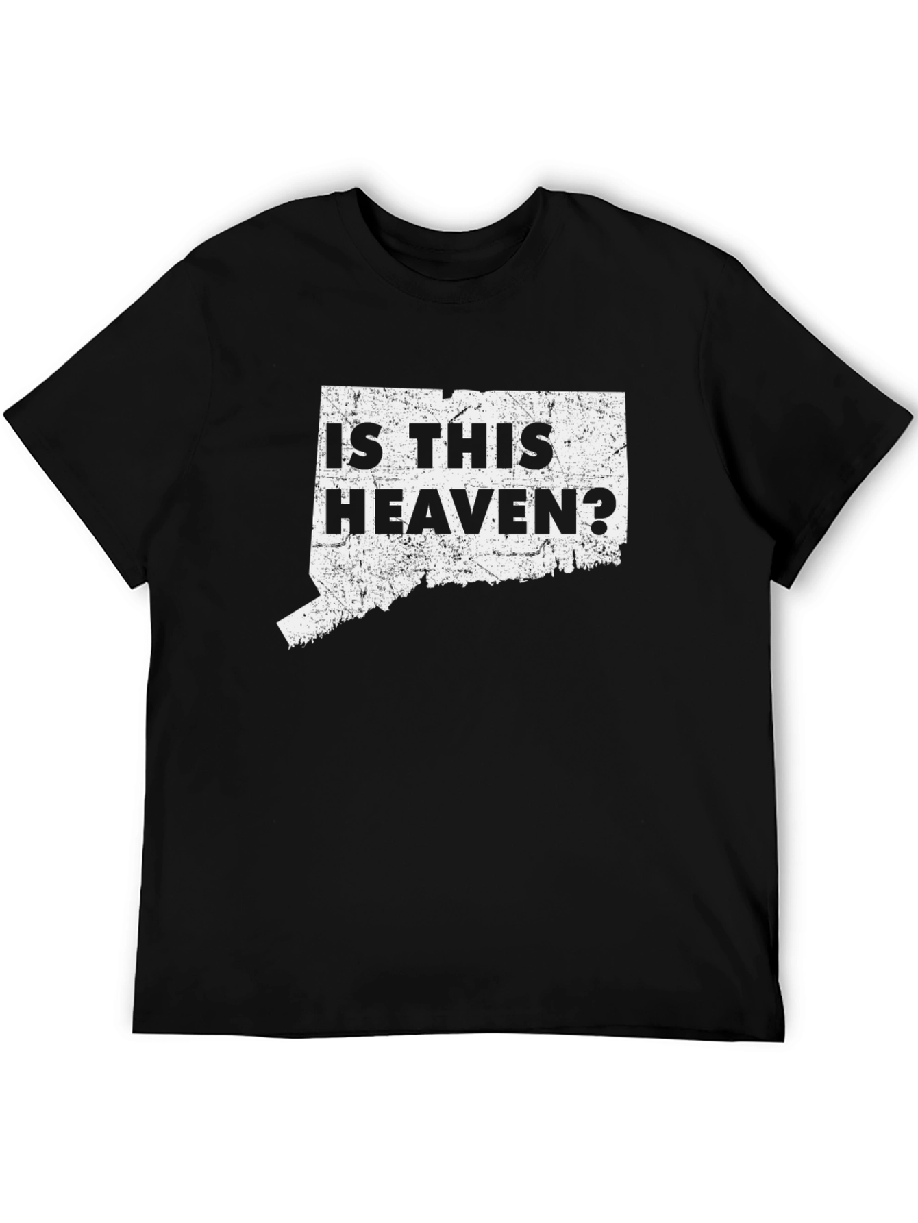 Is This Heaven? State Outline Graphic T-Shirt