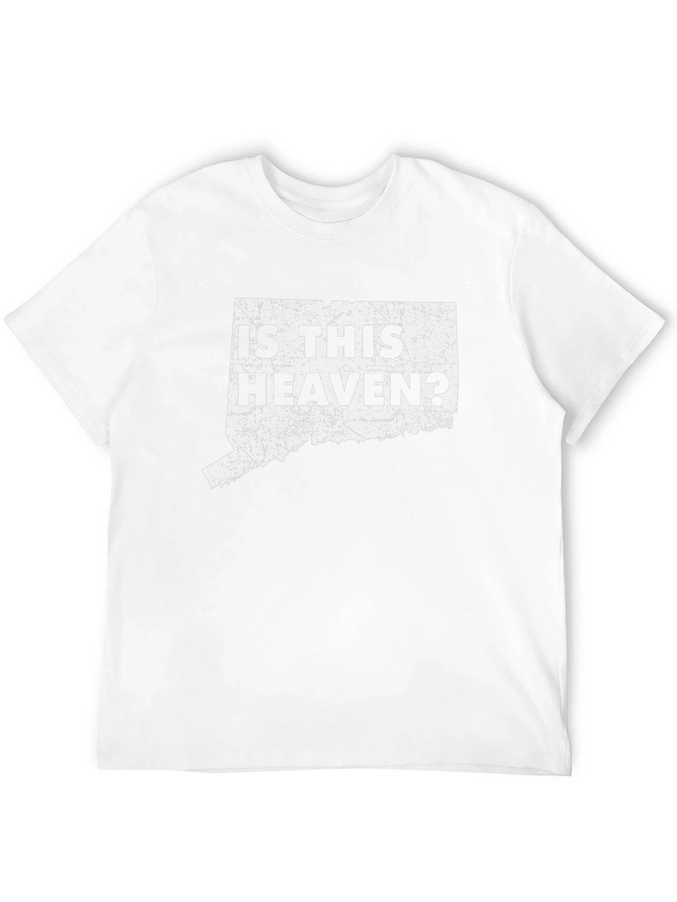 Is This Heaven? State Outline Graphic T-Shirt