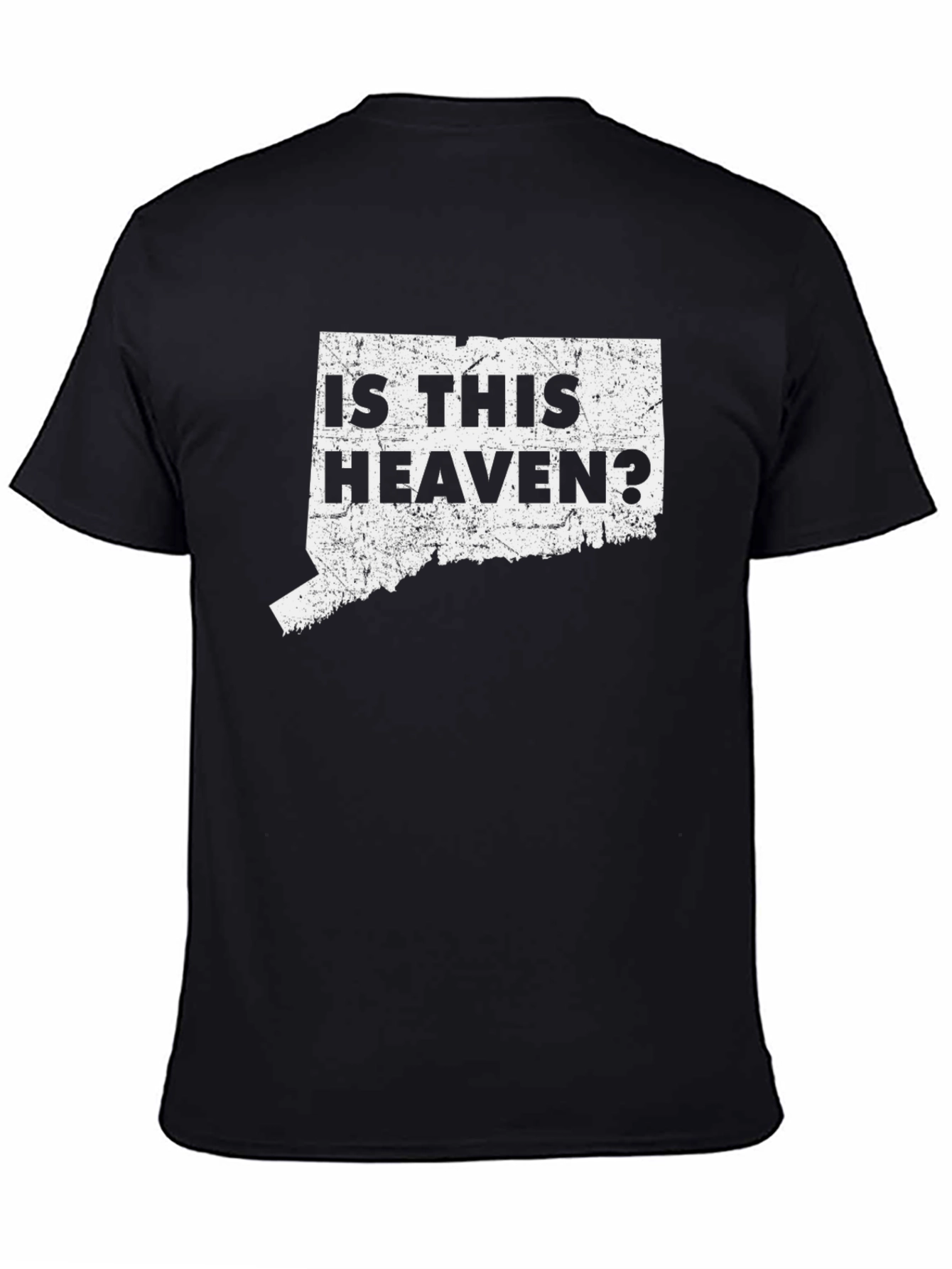 Is This Heaven? State Outline Graphic T-Shirt