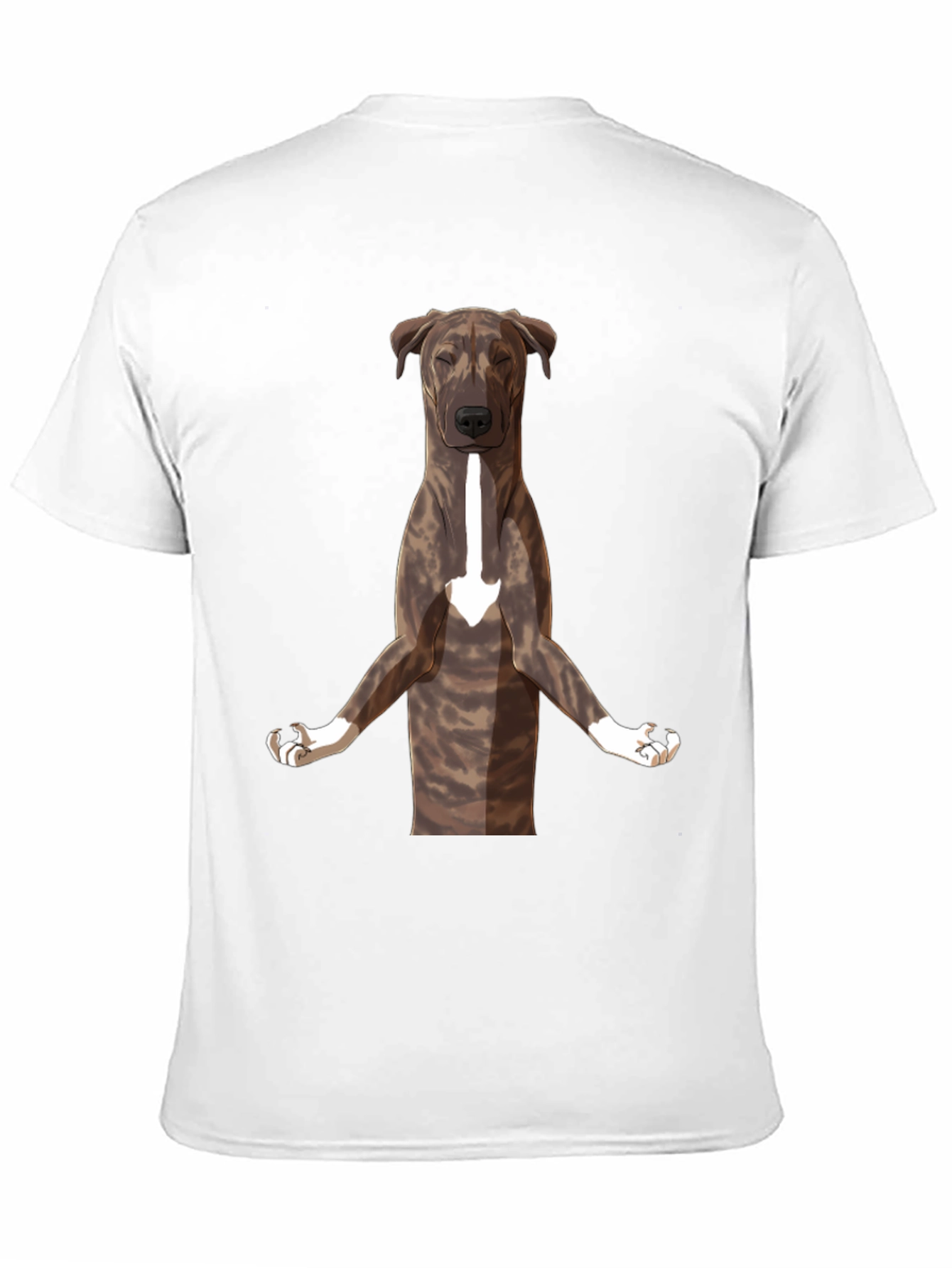 Yoga Dog Graphic Tee - Black