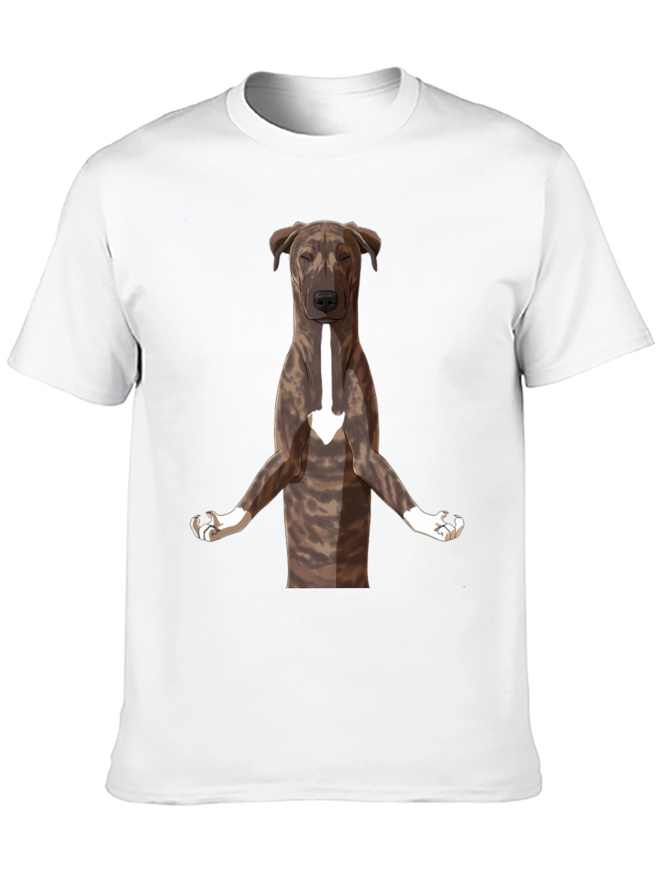 Yoga Dog Graphic Tee - Black