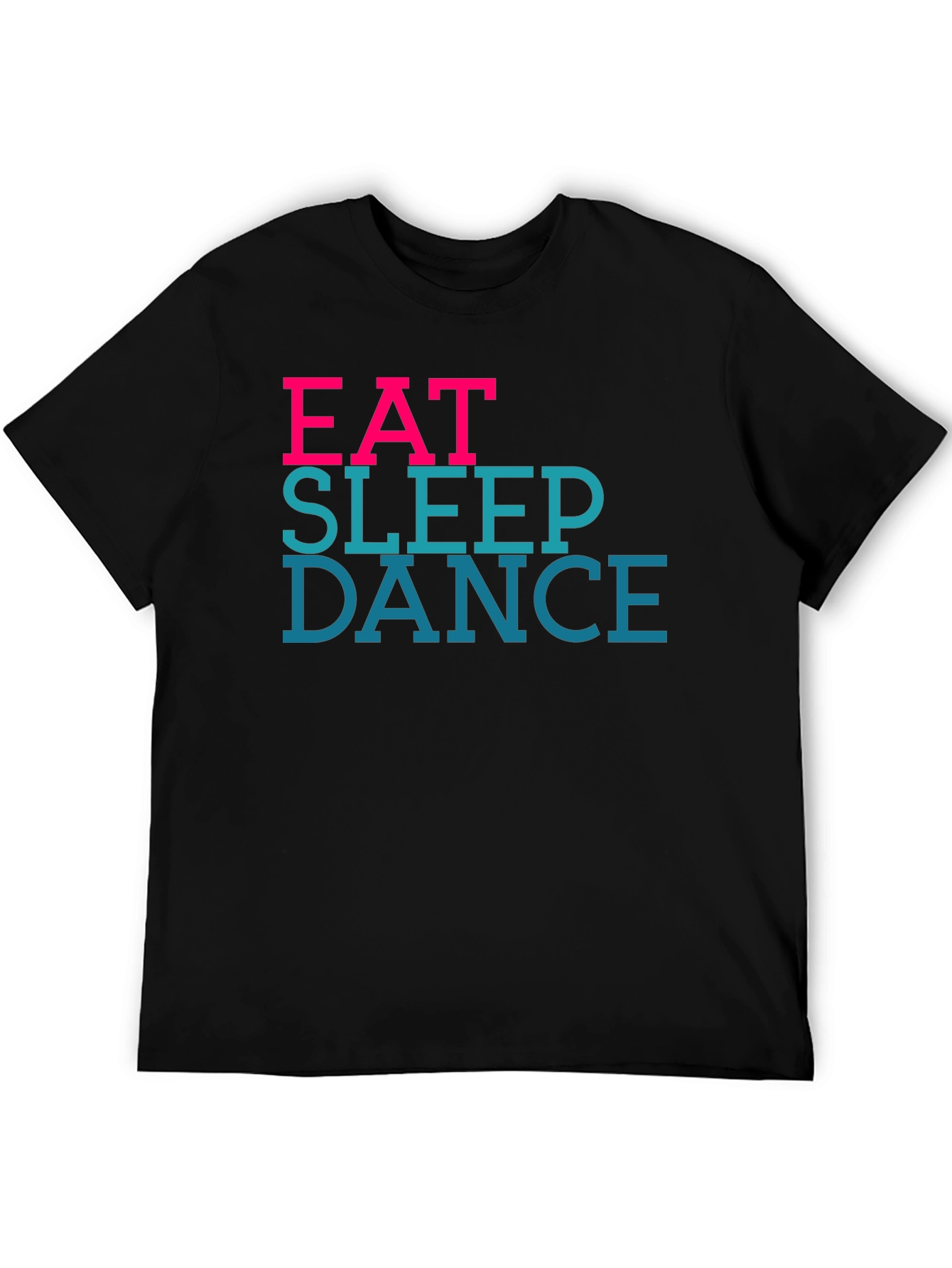 Eat Sleep Dance Black Graphic Tee