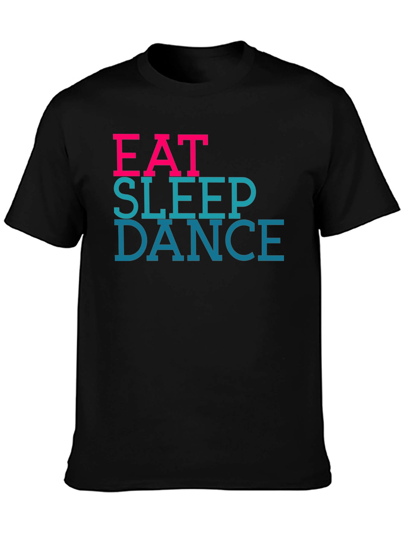 Eat Sleep Dance Black Graphic Tee