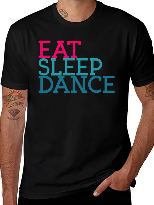 Eat Sleep Dance Black Graphic Tee