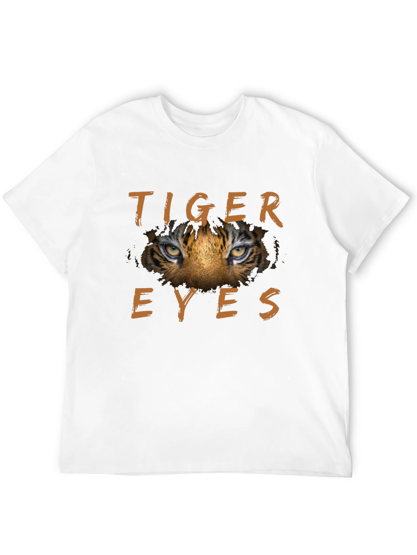 Tiger Eyes Graphic T-Shirt - Fierce & Bold