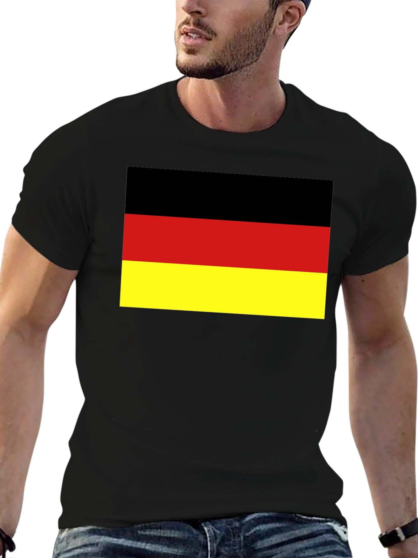 Germany Flag T-Shirt - Black German Pride Tee