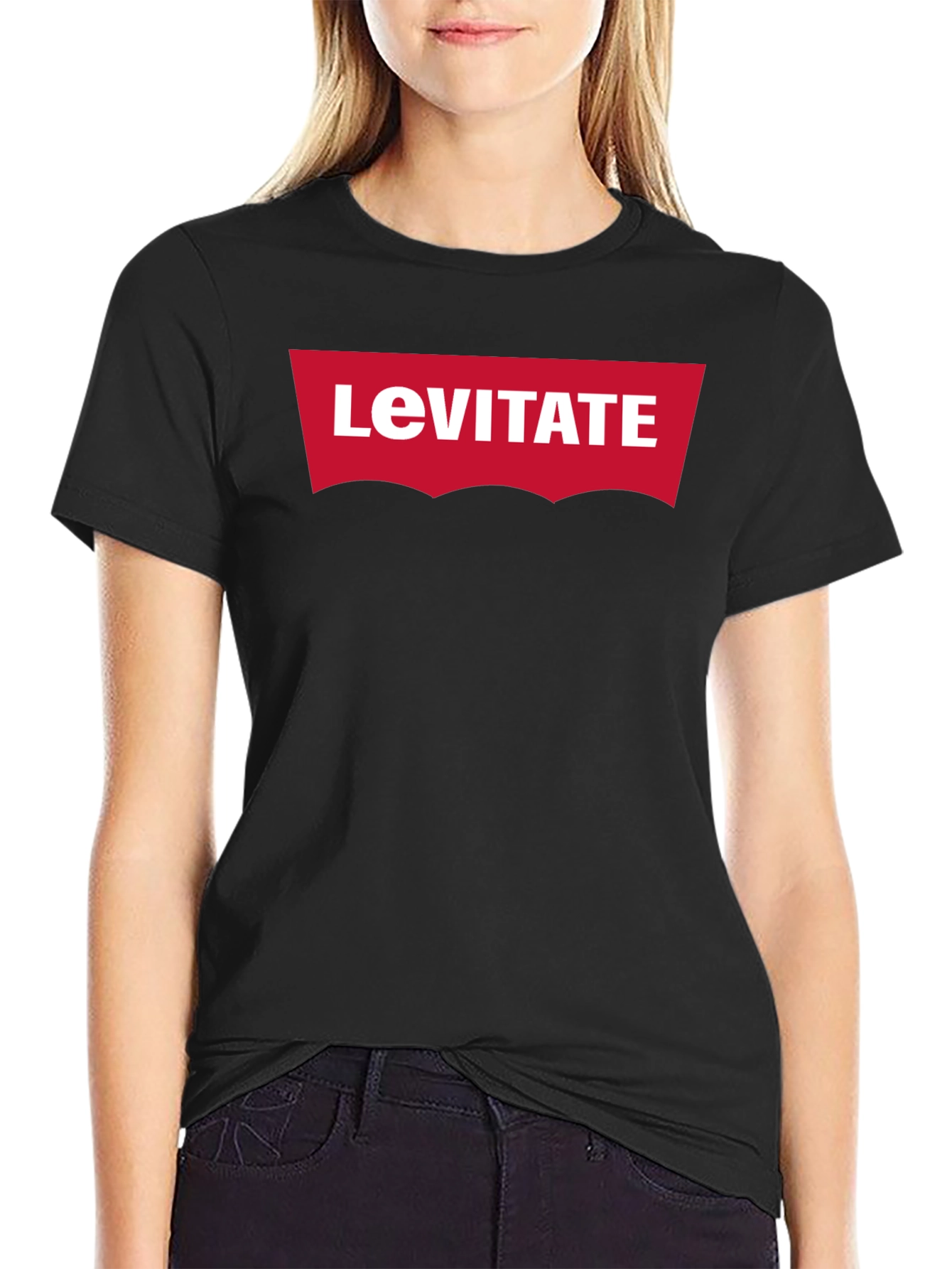 Levitate Graphic Tee - Mens Black T-Shirt